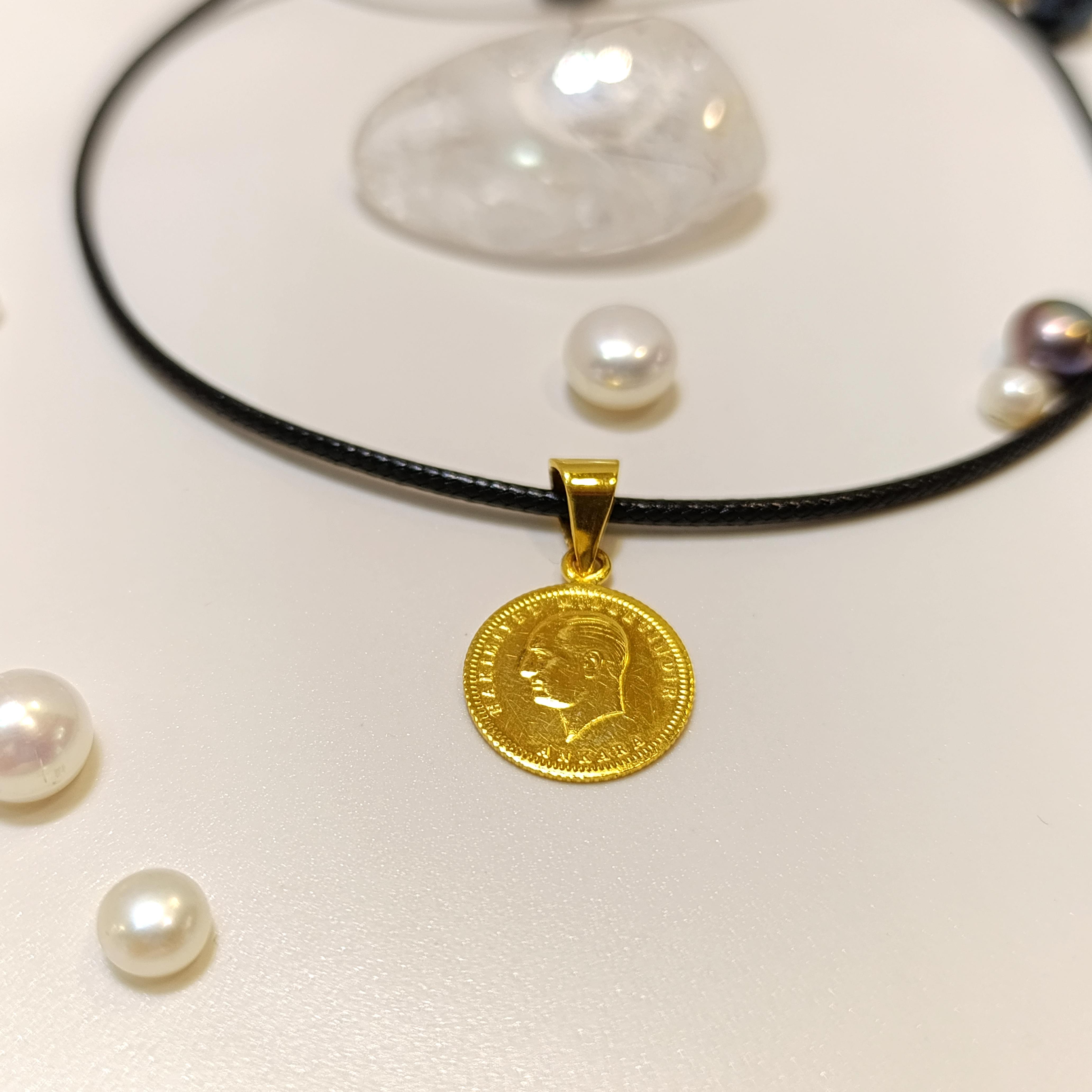 Atalira Çeyrek Altınlı Kolye HD VİDEOLU