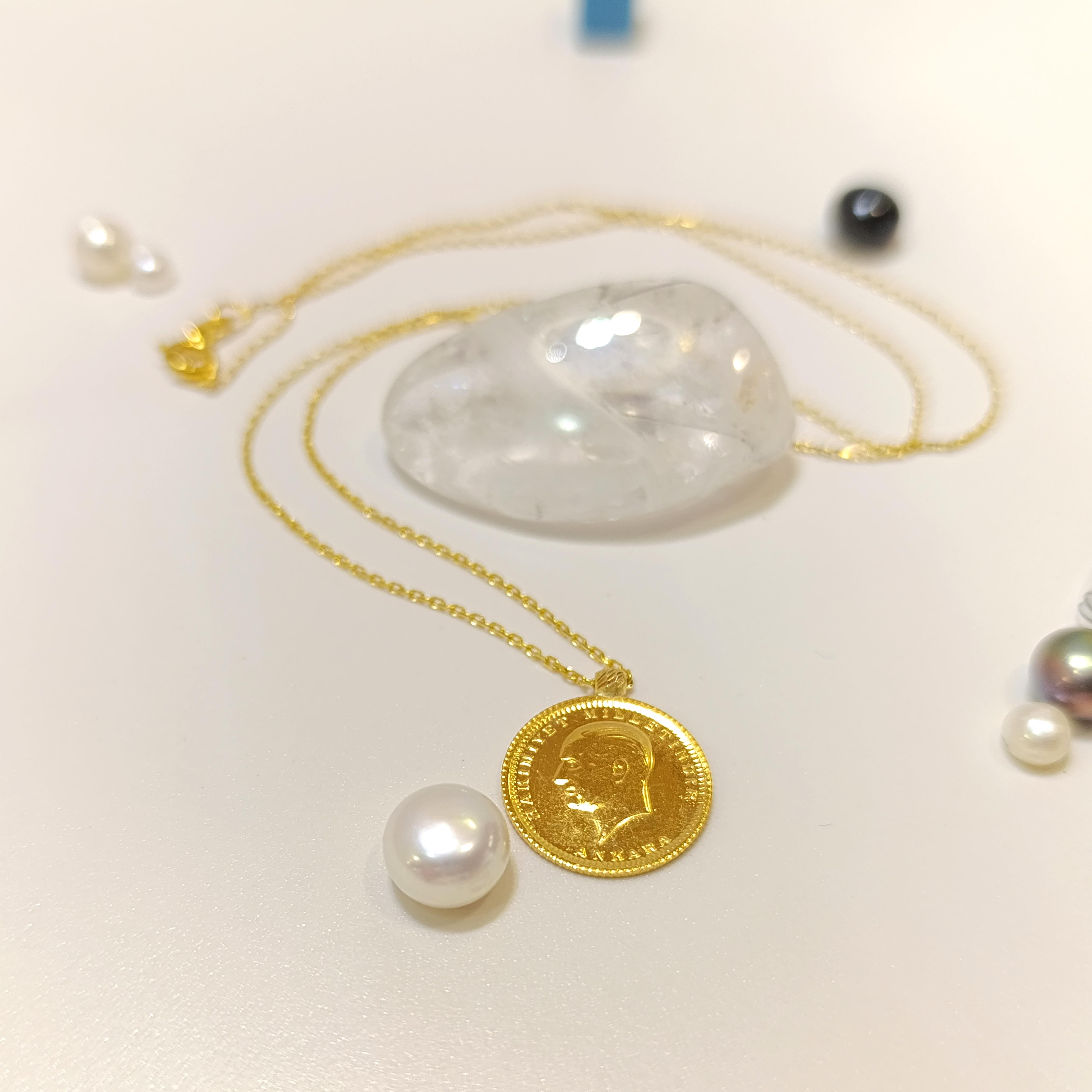 Atalira Çeyrek Altınlı Kolye HD VİDEOLU