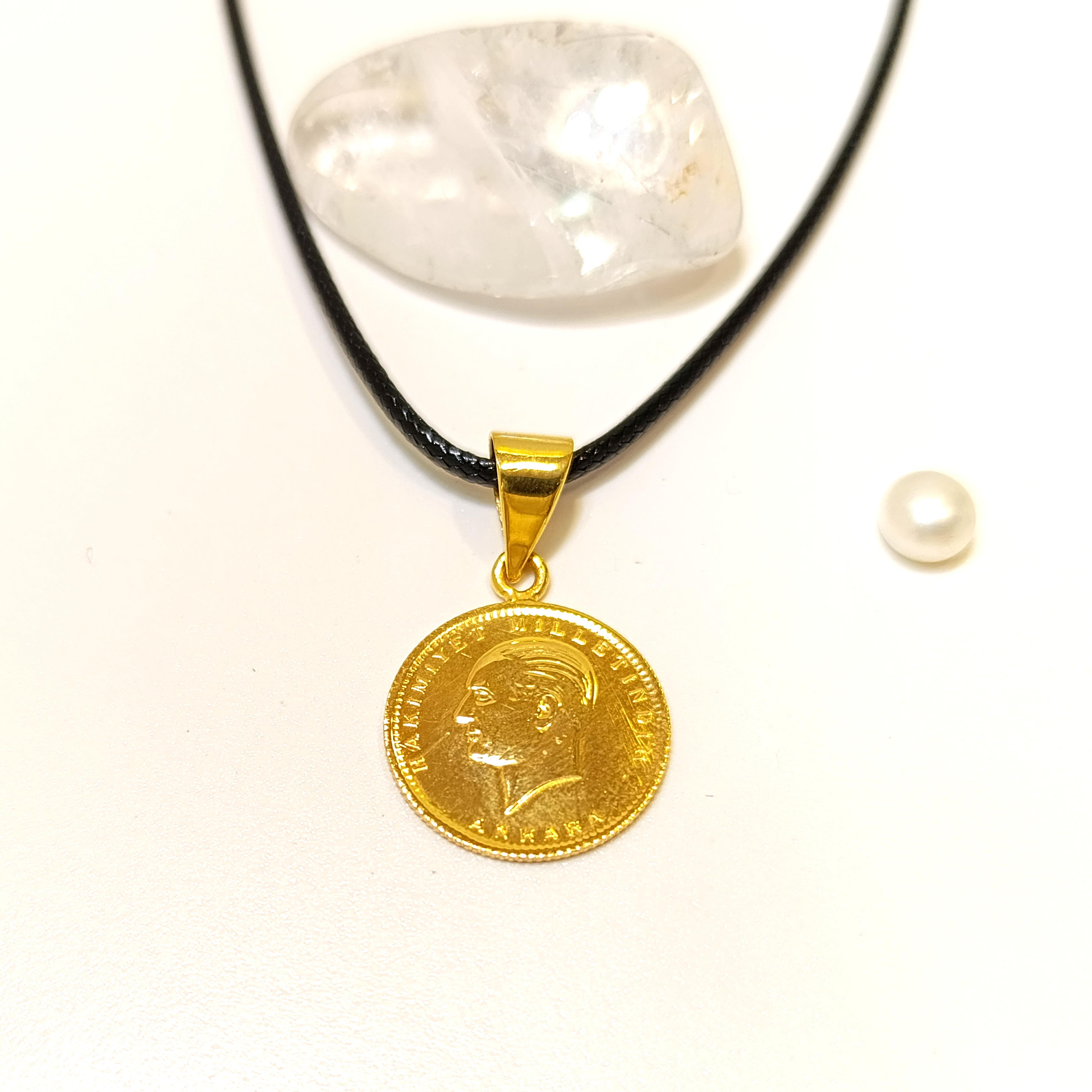 Atalira Yarım Altınlı Kolye HD VİDEOLU