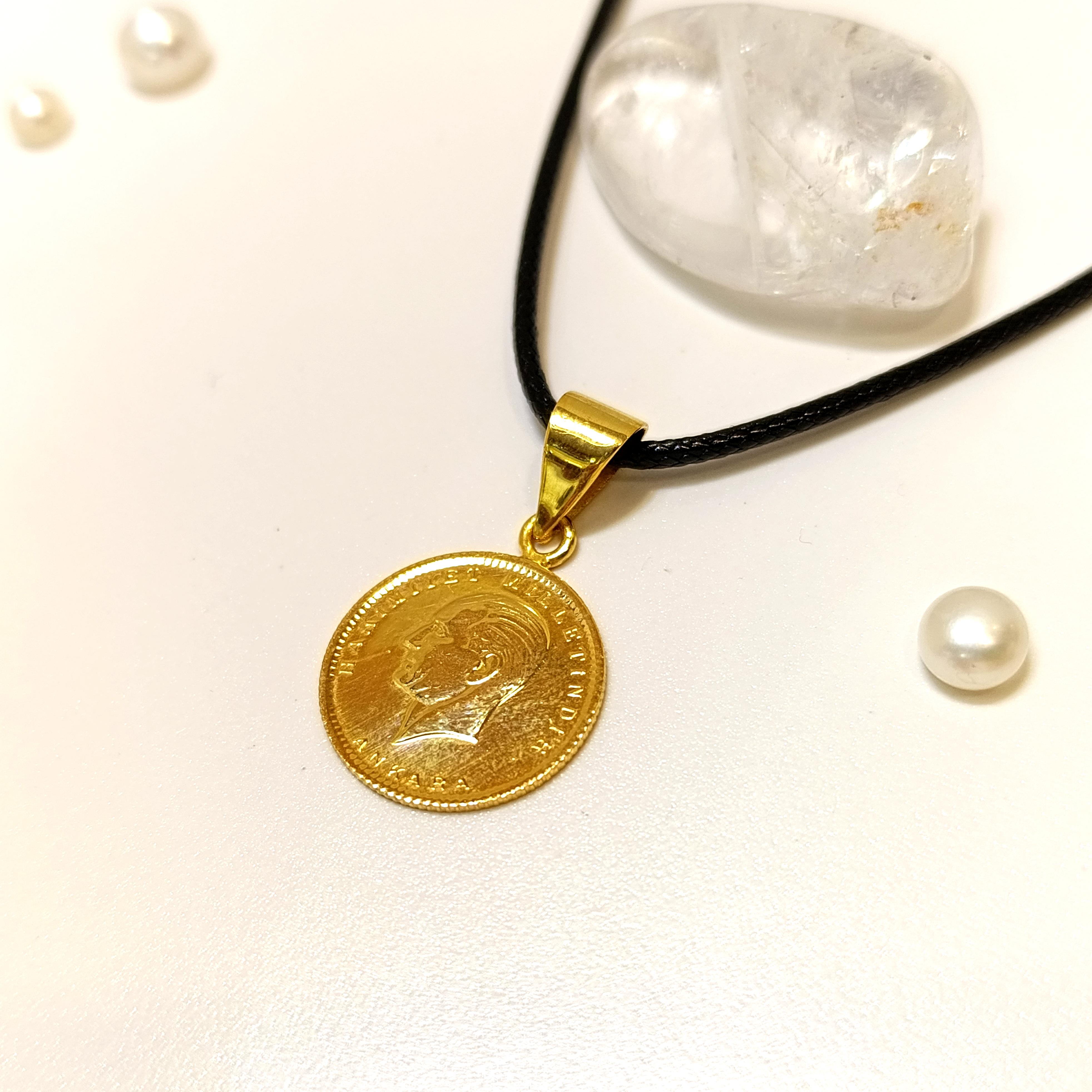 Atalira Yarım Altınlı Kolye HD VİDEOLU