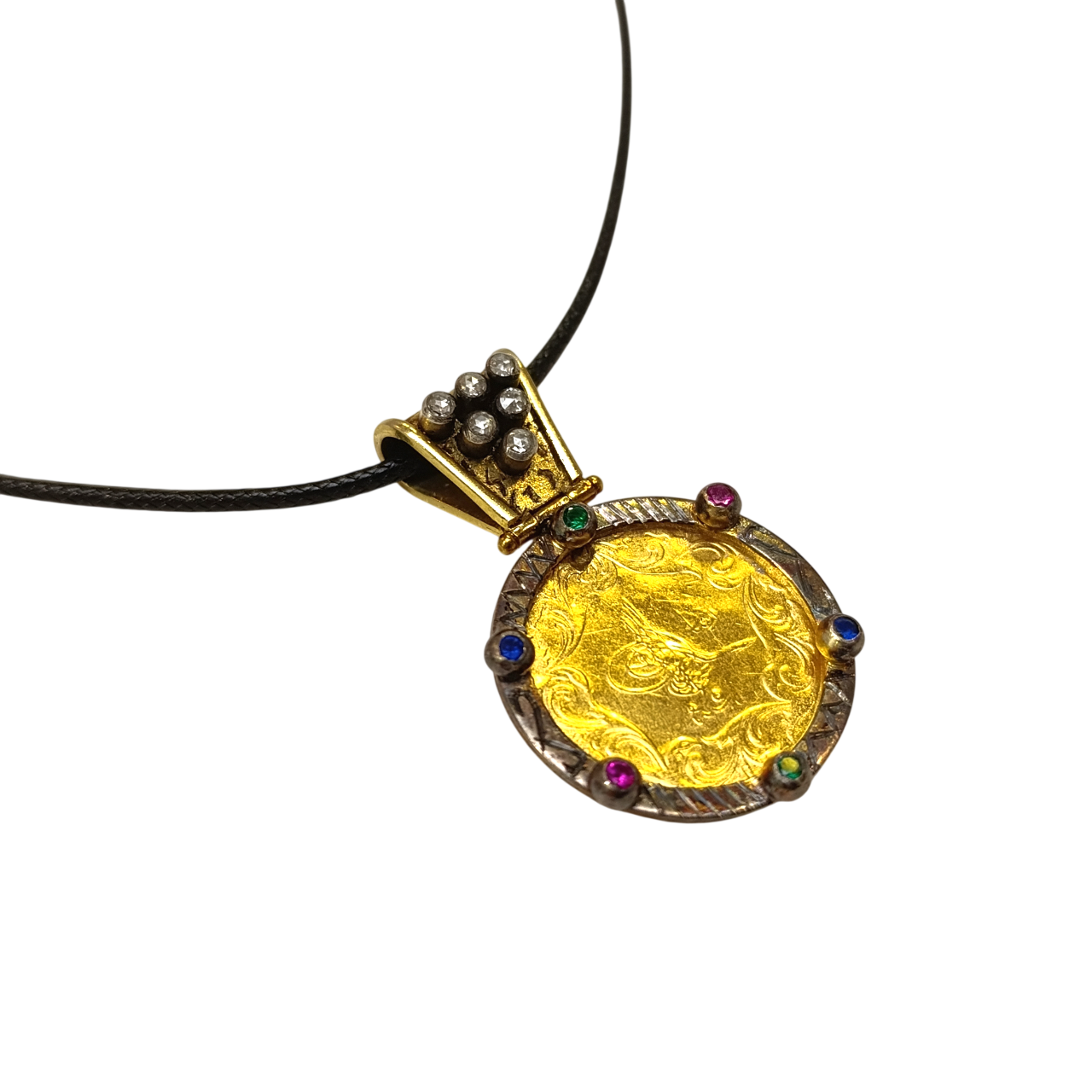 Özel Elmas Taşlı 21 Ayar Reşat Çİfte Sandıklı Gümüş ve !4 Ayar Parçalı HD VİDEOLU