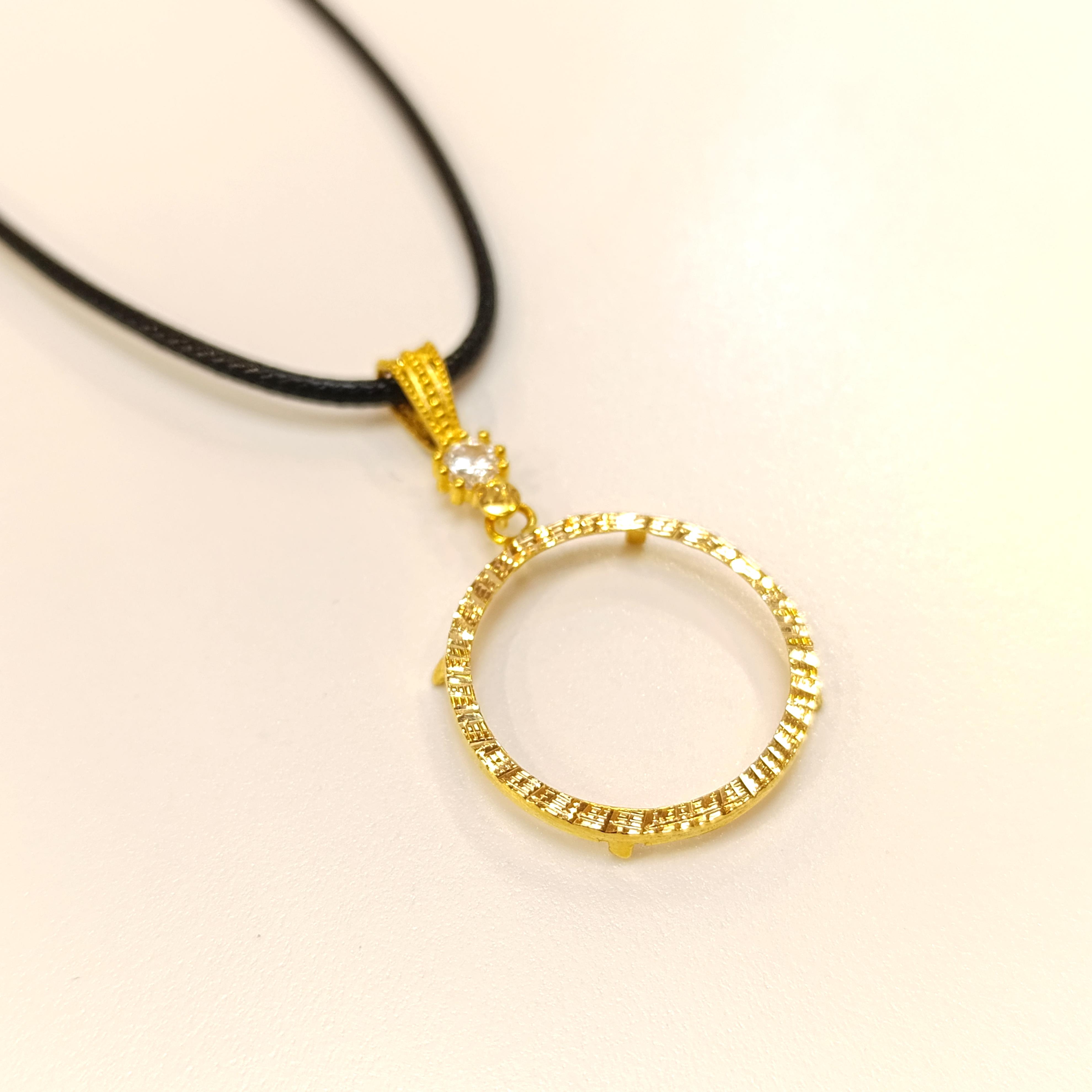 Yarım Altın, Atalira Tam ve Reşat Tam Uyumlu  Çerçeve Kolye Ucu 22 Ayar Altın HD VİDEOLU