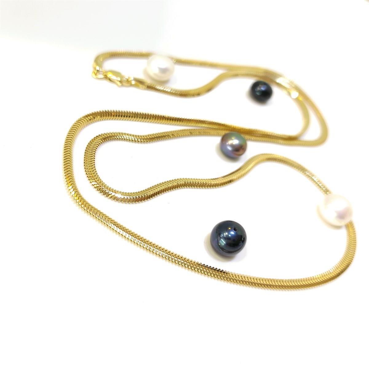 2.6mm 45cm Balık Sırtı Zincir Kolye 14 Ayar Altın HD VİDEOLU