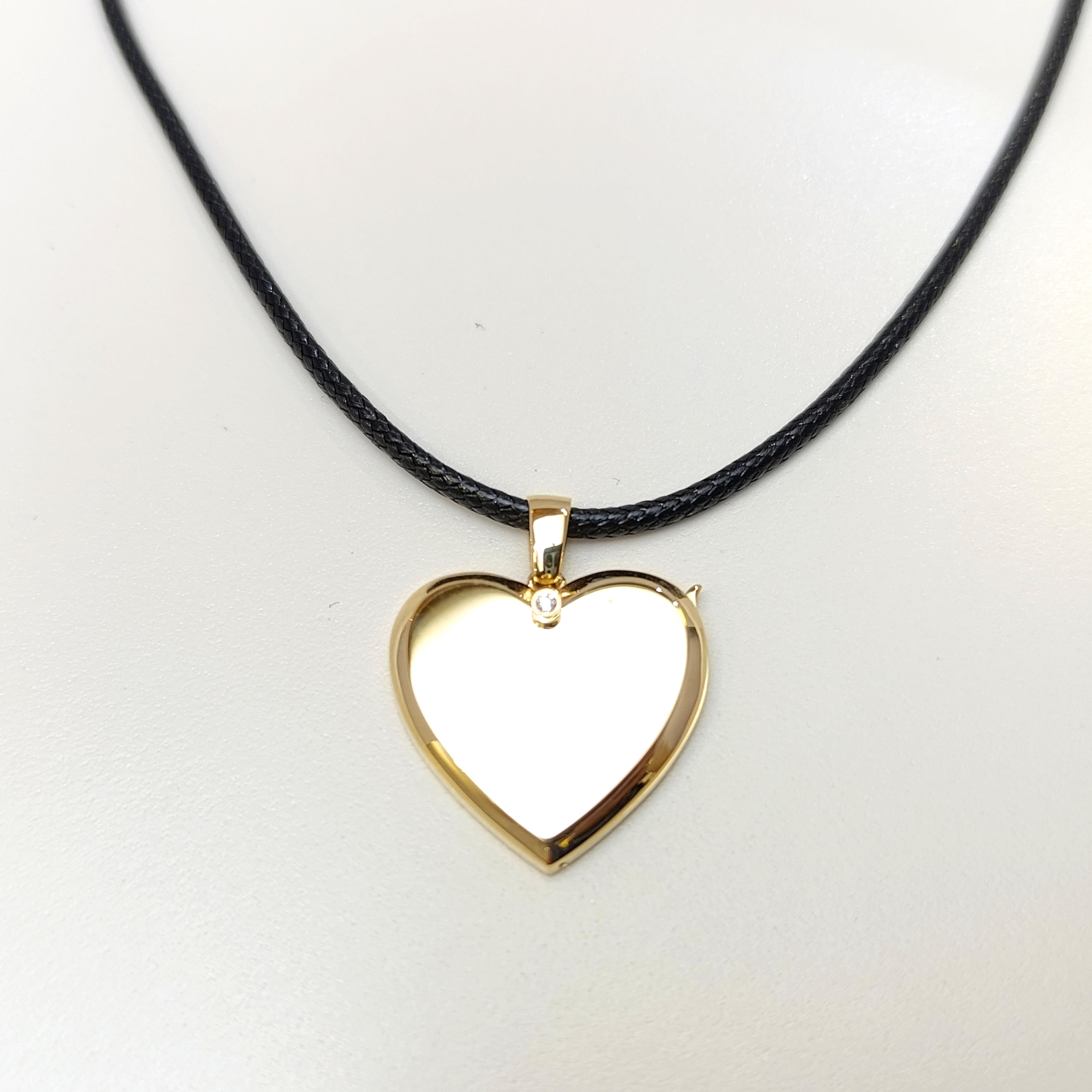 23mm Açılır Kalpli Resim Kutusu Kolye 14 Ayar Altın  HD VİDEOLU