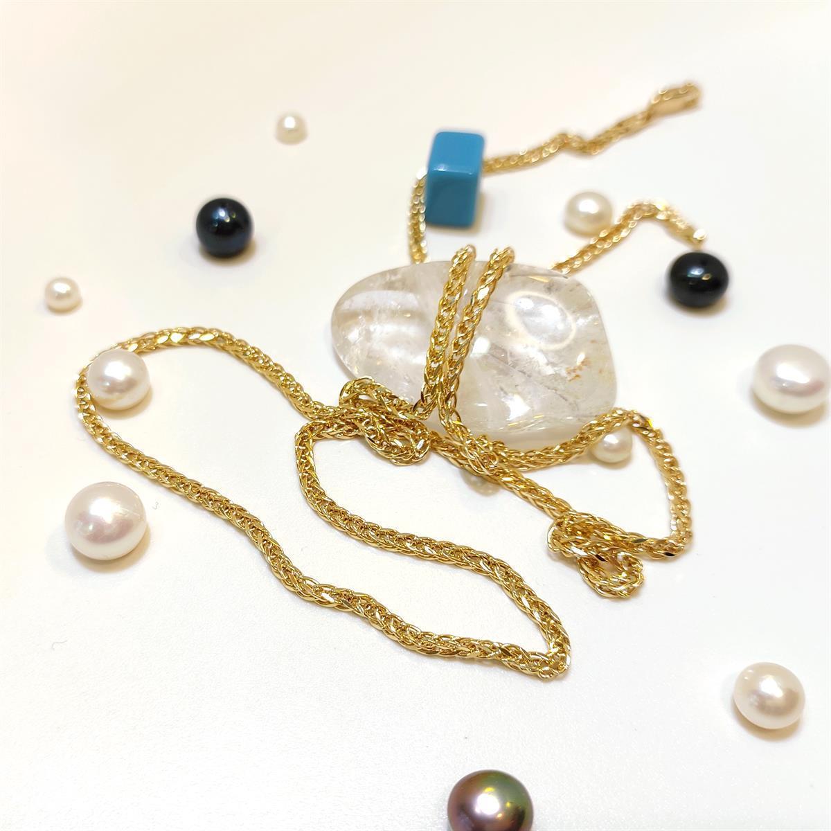 50cm 2mm Spayk İpek Zincir 14 Ayar Altın HD VİDEOLU