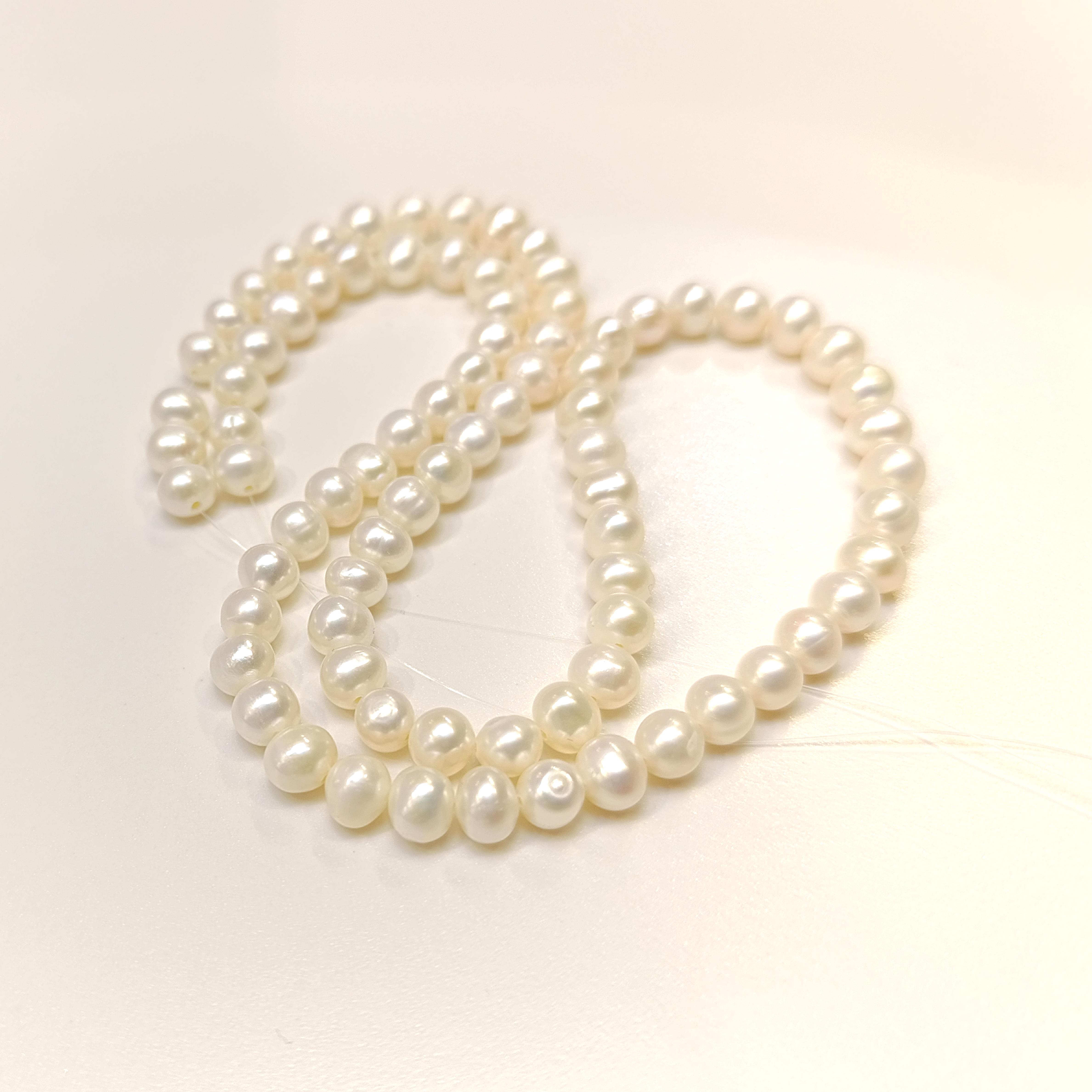 6mm Gerçek İnci 14 Ayar Altın HD VİDEOLU