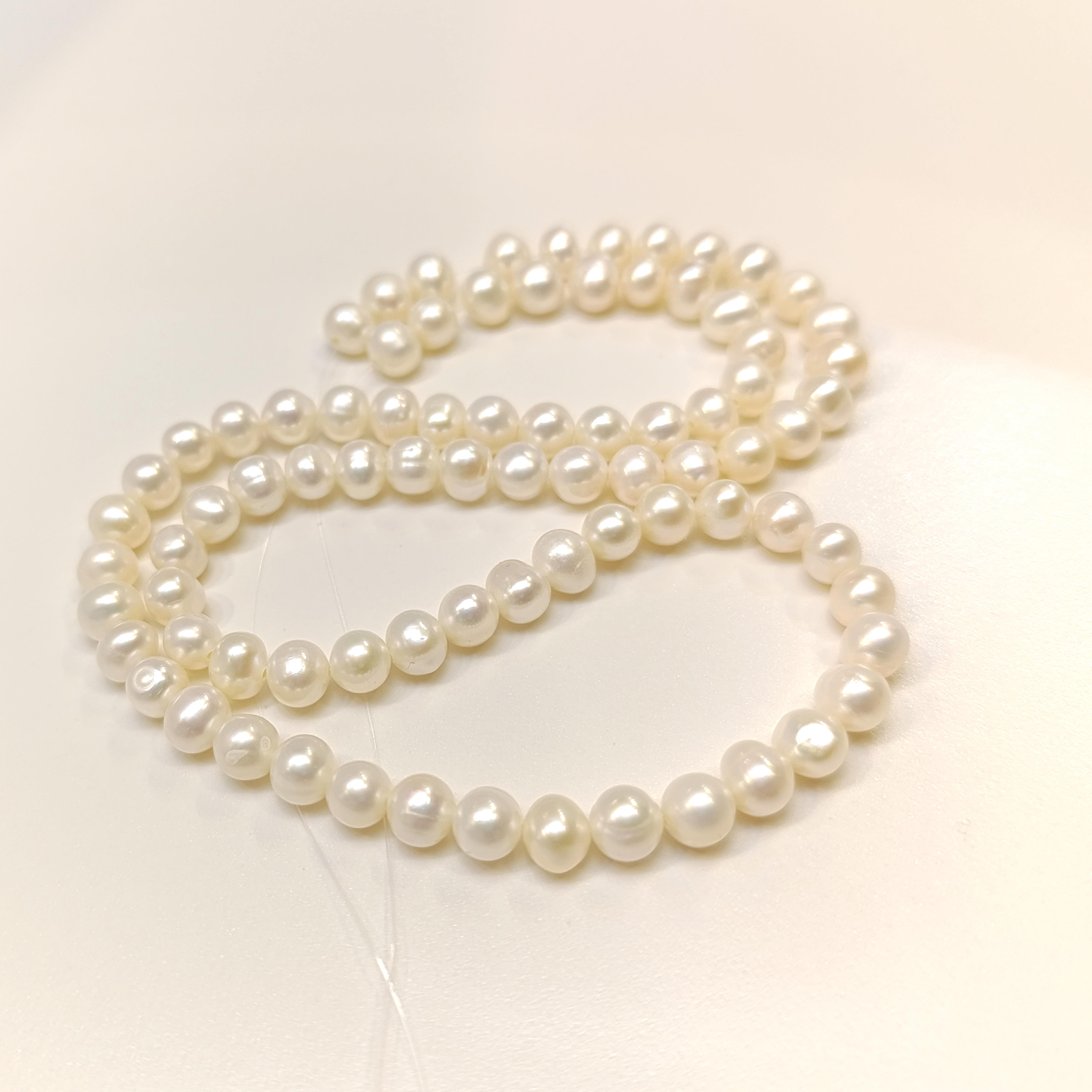 6mm Gerçek İnci 14 Ayar Altın HD VİDEOLU