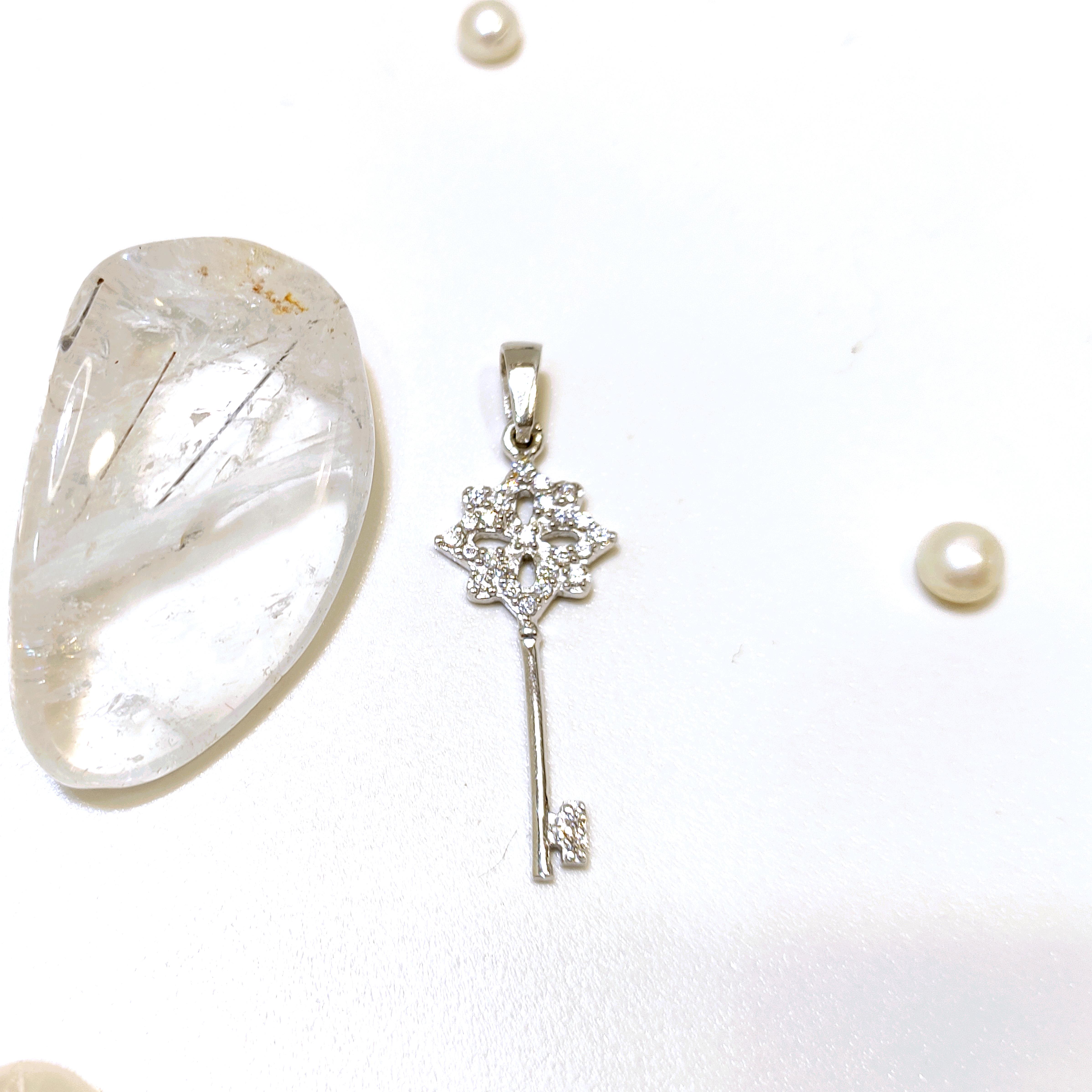 Anahtar Kolye Ucu 14 Ayar Altın  HD VİDEOLU