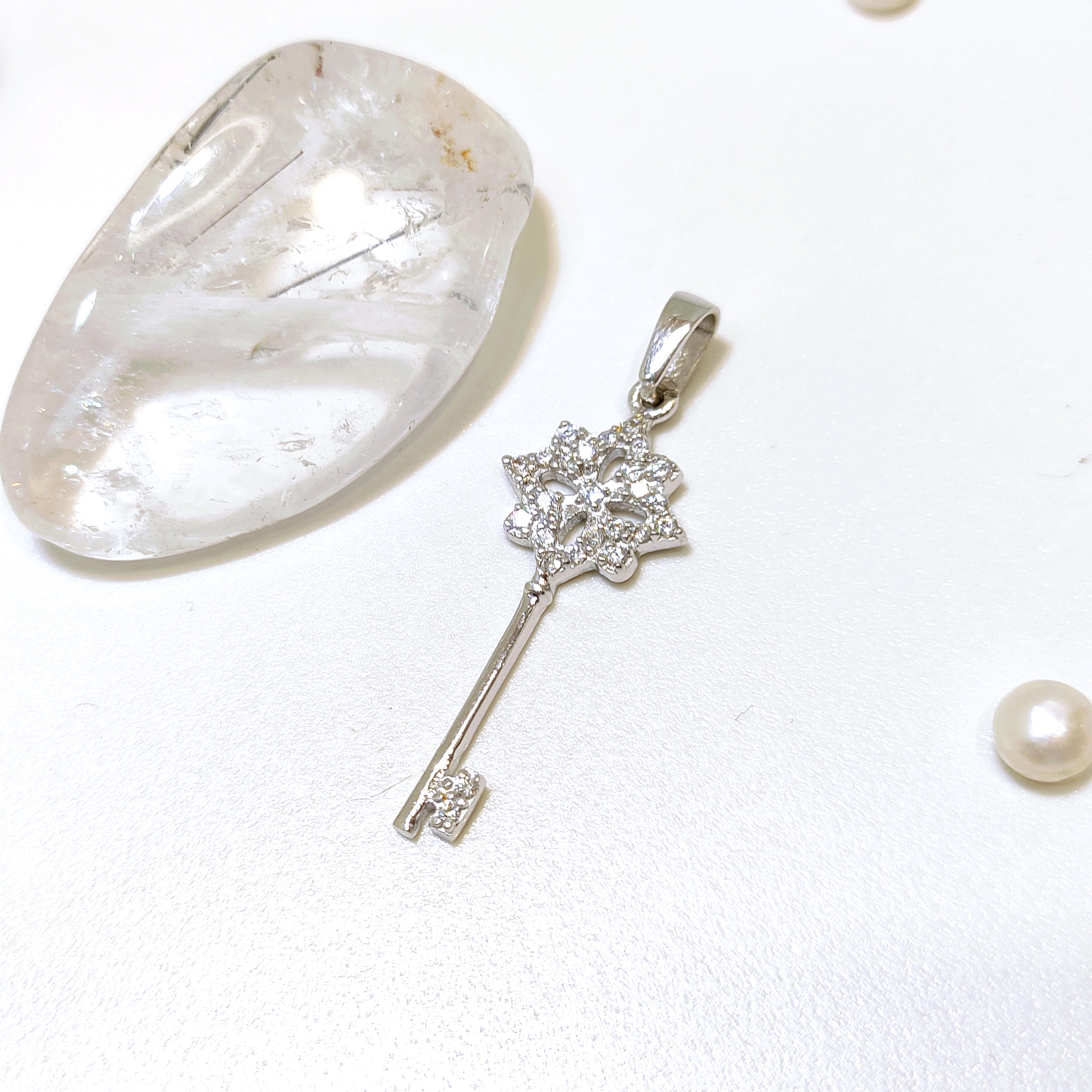 Anahtar Kolye Ucu 14 Ayar Altın  HD VİDEOLU