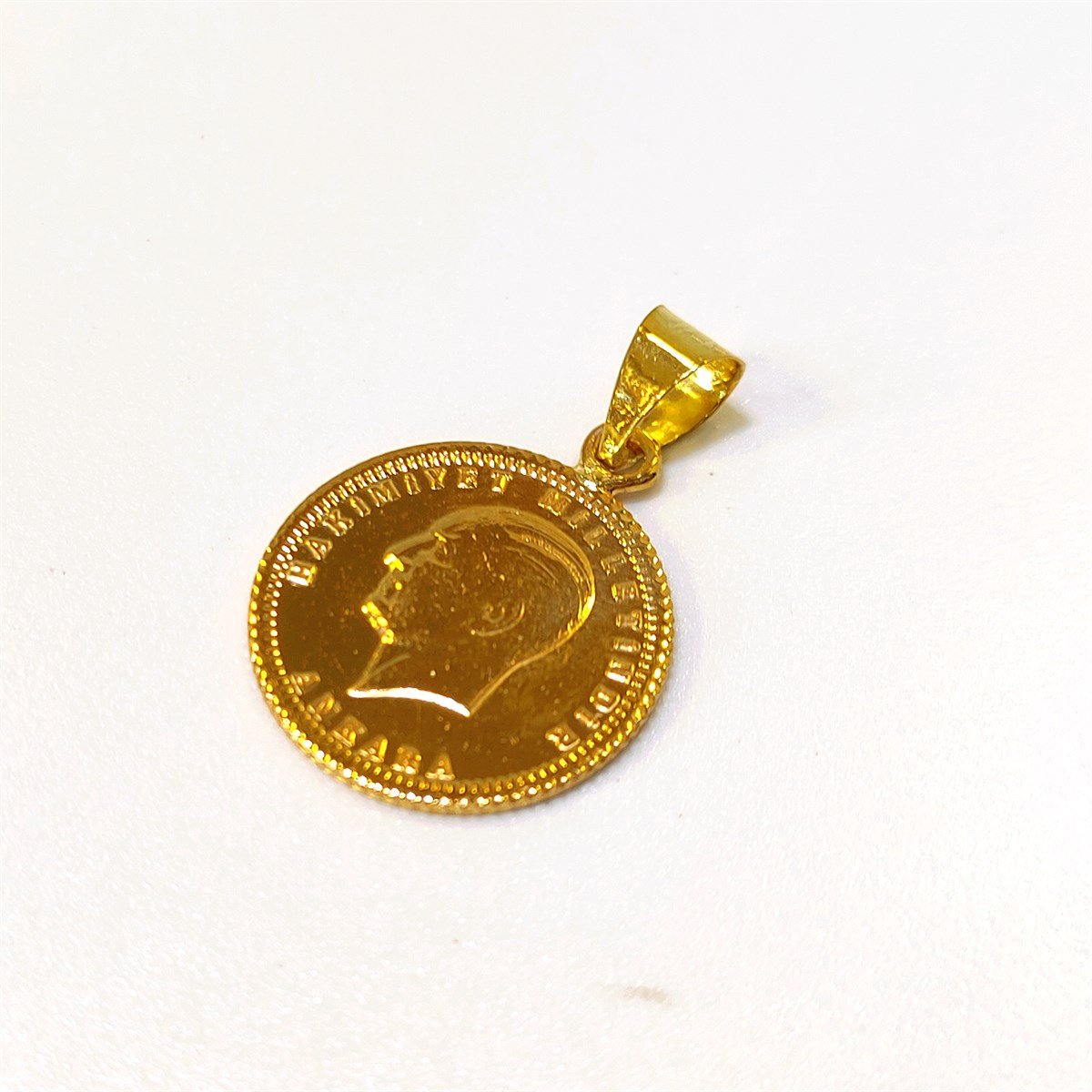 Atalira Çeyrek Altınlı Kolye Ucu 4K Videolu