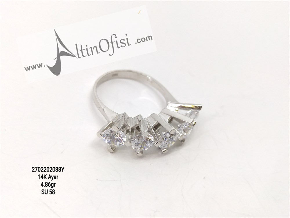 Beştaş Yüzük Pırlanta Montürü 14 Ayar Altın