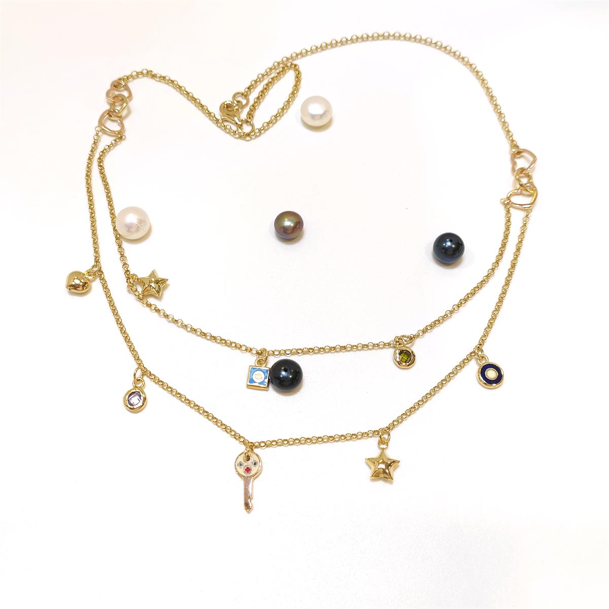 Charm Şans Kolye 14 Ayar Altın HD VİDEOLU