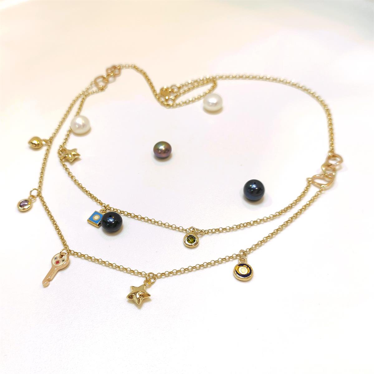 Charm Şans Kolye 14 Ayar Altın HD VİDEOLU