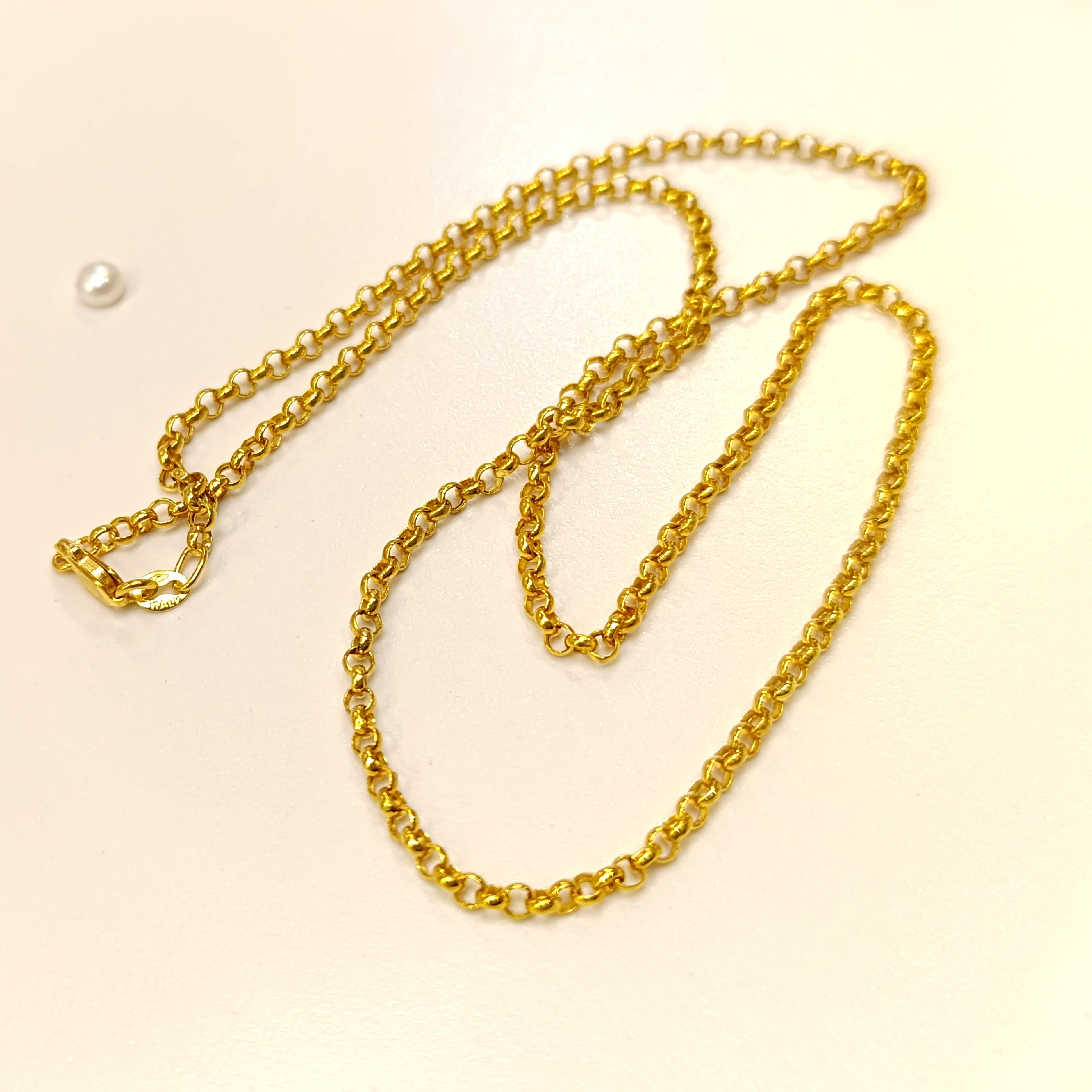 Doç Zincir Kolye 14 Ayar Altın HD VİDEOLU