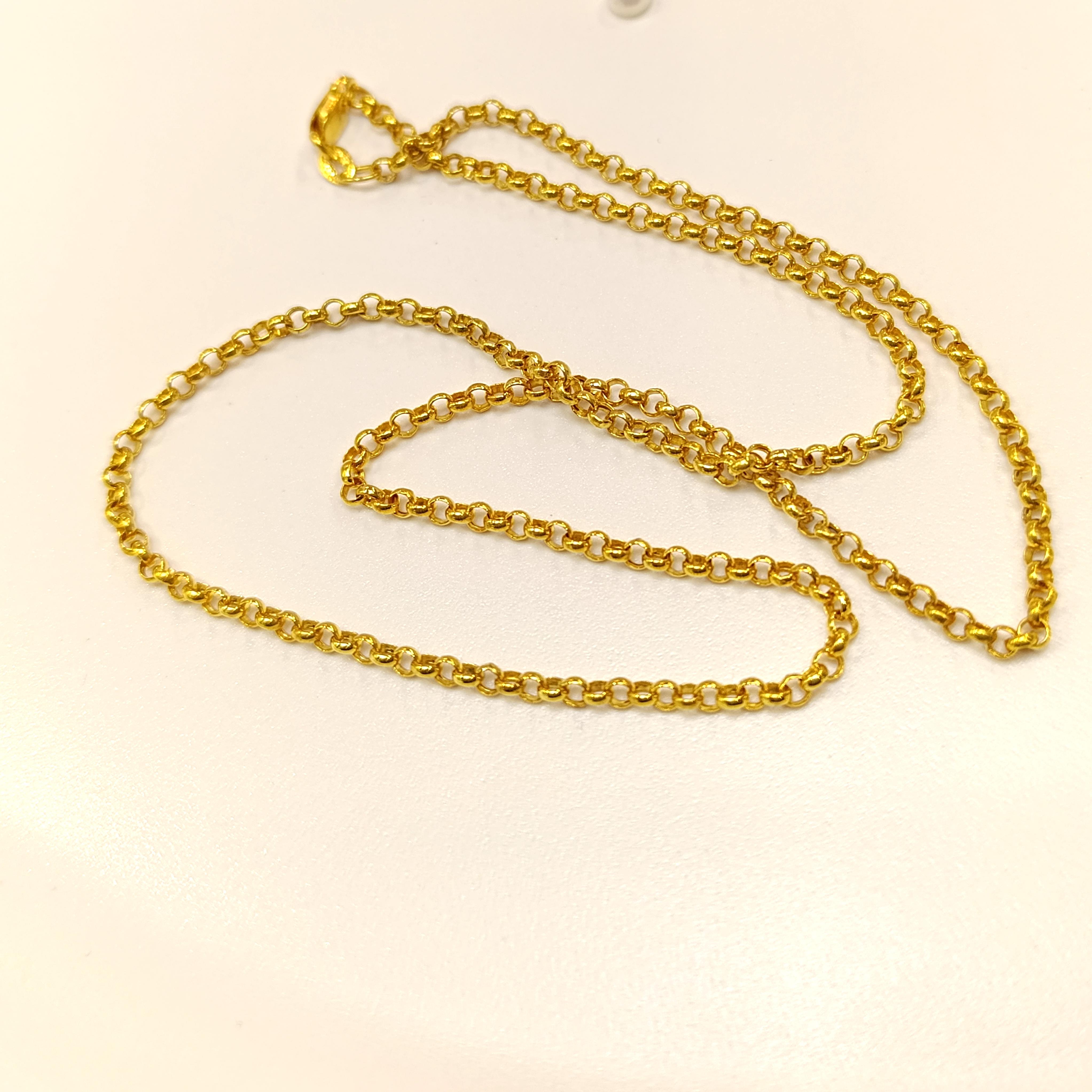 Doç Zincir Kolye 14 Ayar Altın HD VİDEOLU