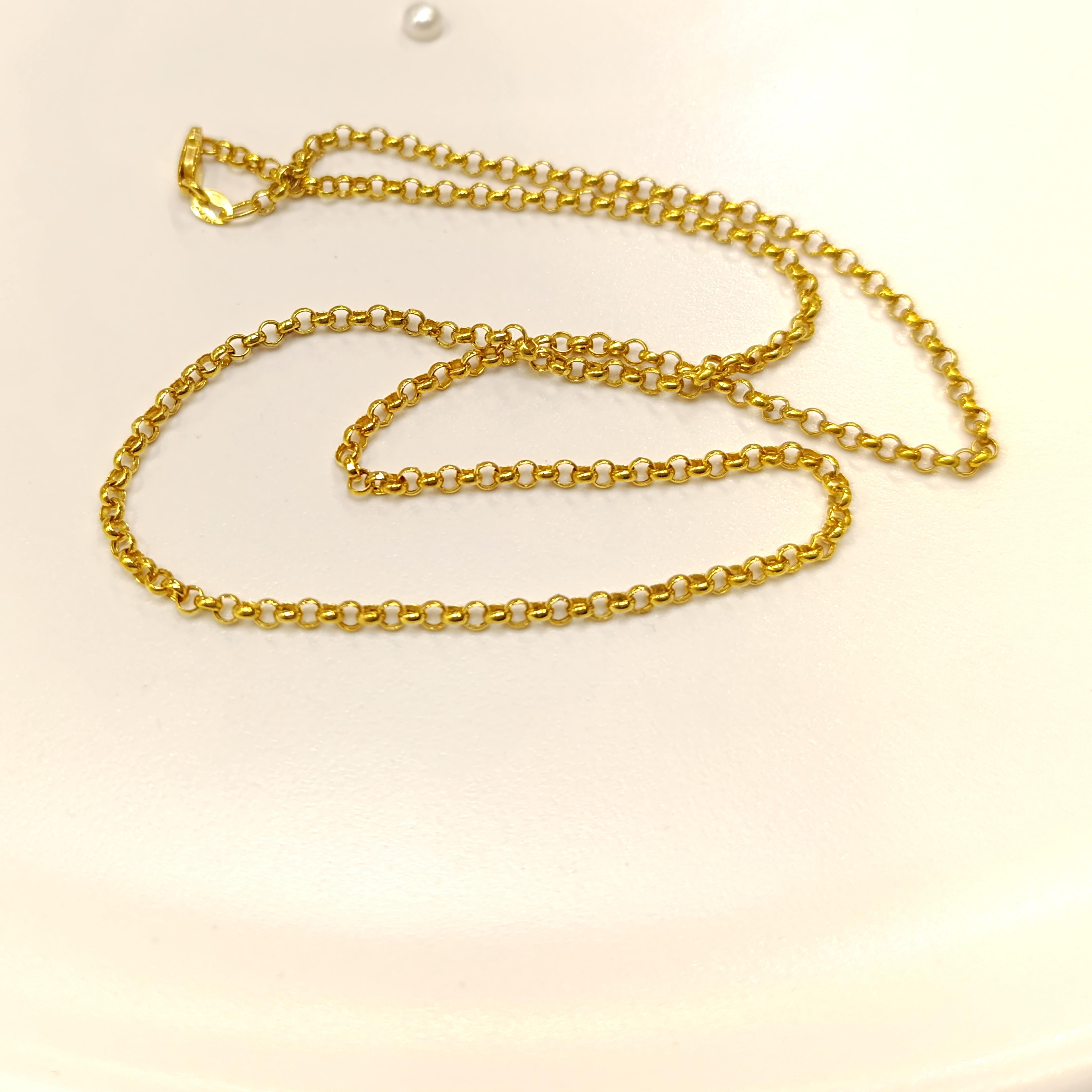 Doç Zincir Kolye 14 Ayar Altın HD VİDEOLU