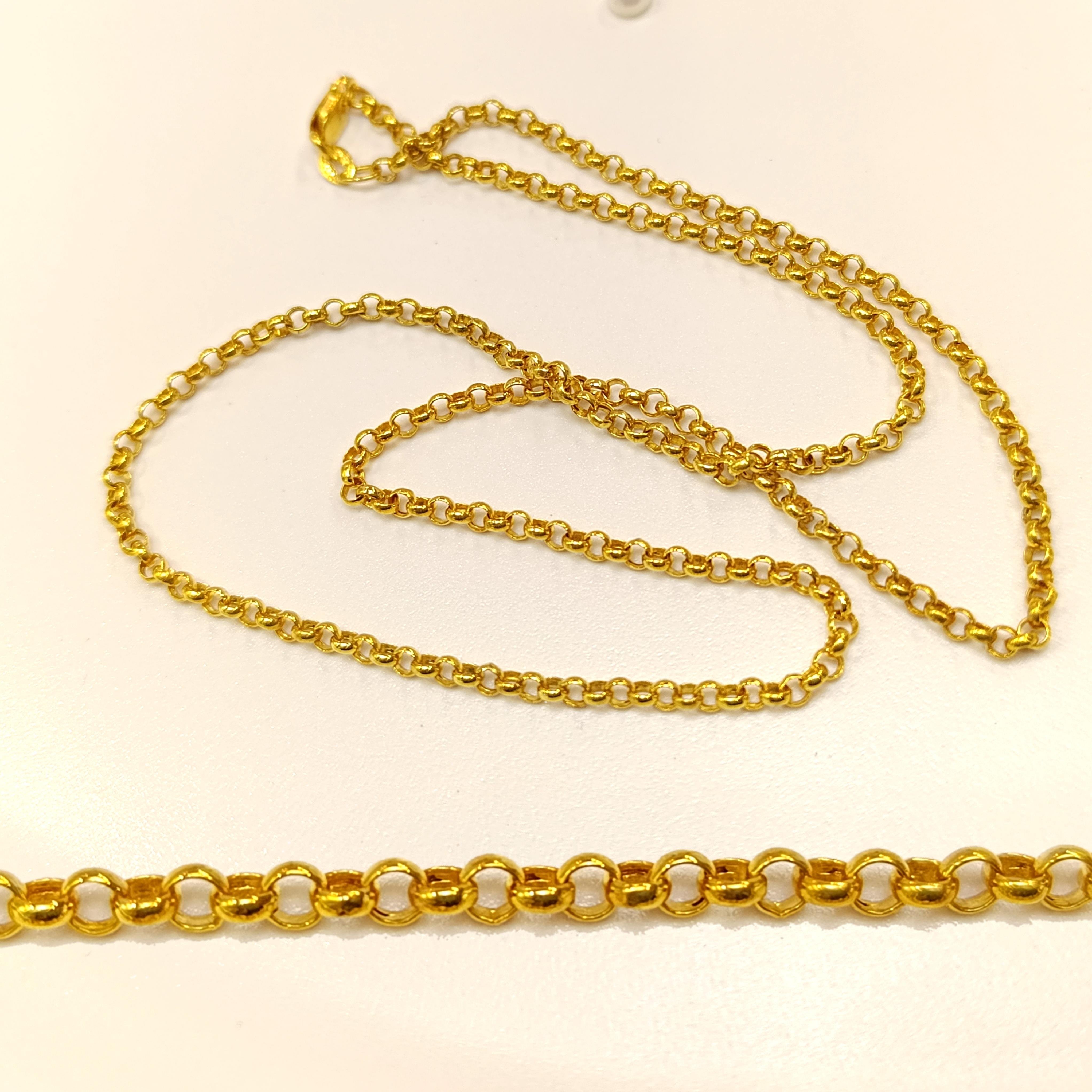 Doç Zincir Kolye 14 Ayar Altın HD VİDEOLU