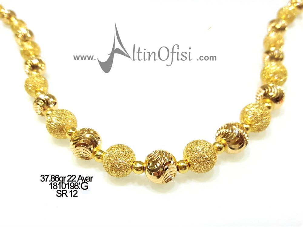 Dorika Toplu Set Takım 22 Ayar Altın Kulp