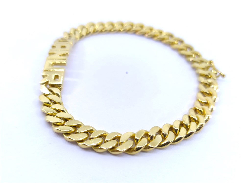 İsim Zincir Künye 14 Ayar Altın