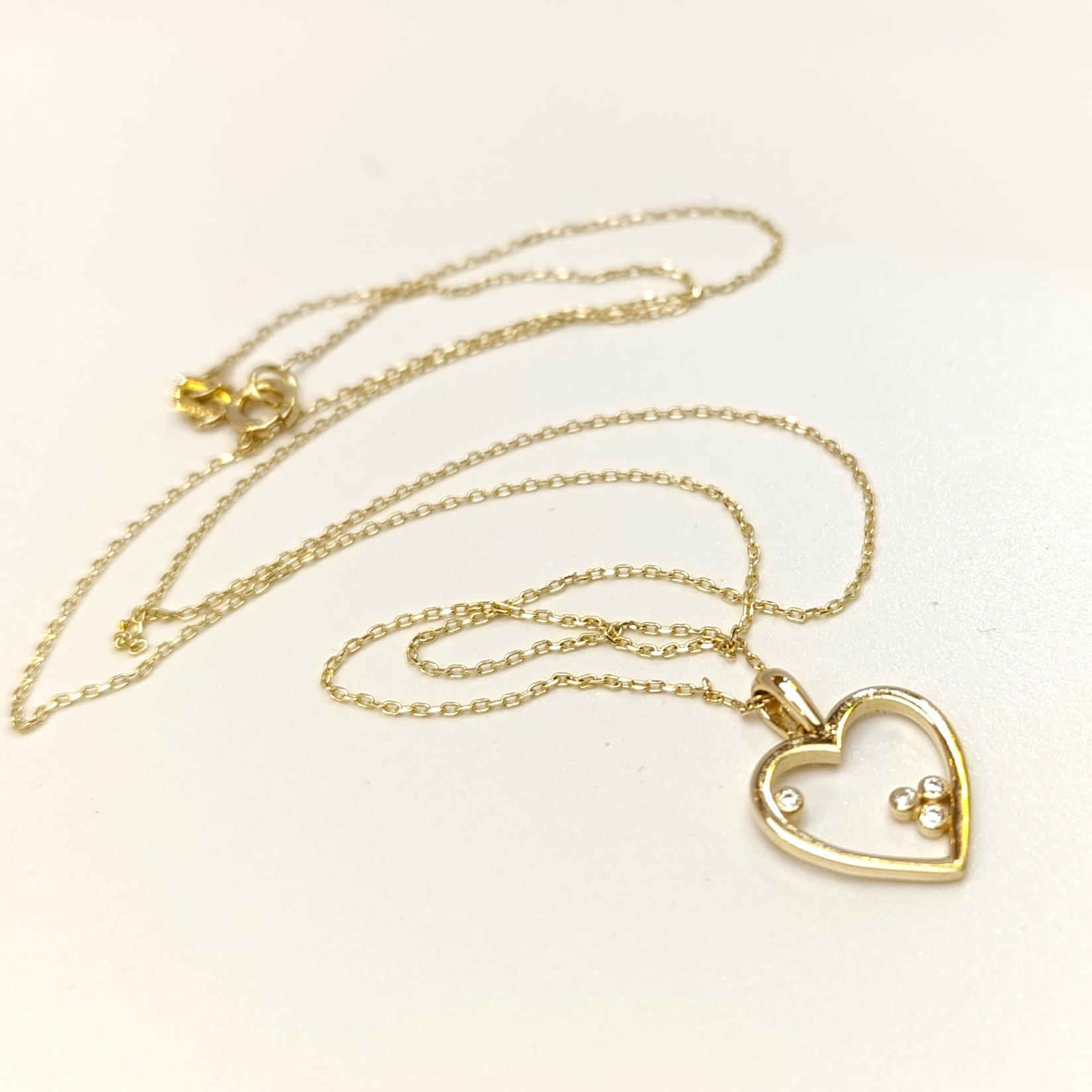 Kalpli Kolye 14 Ayar Altın HD VİDEOLU