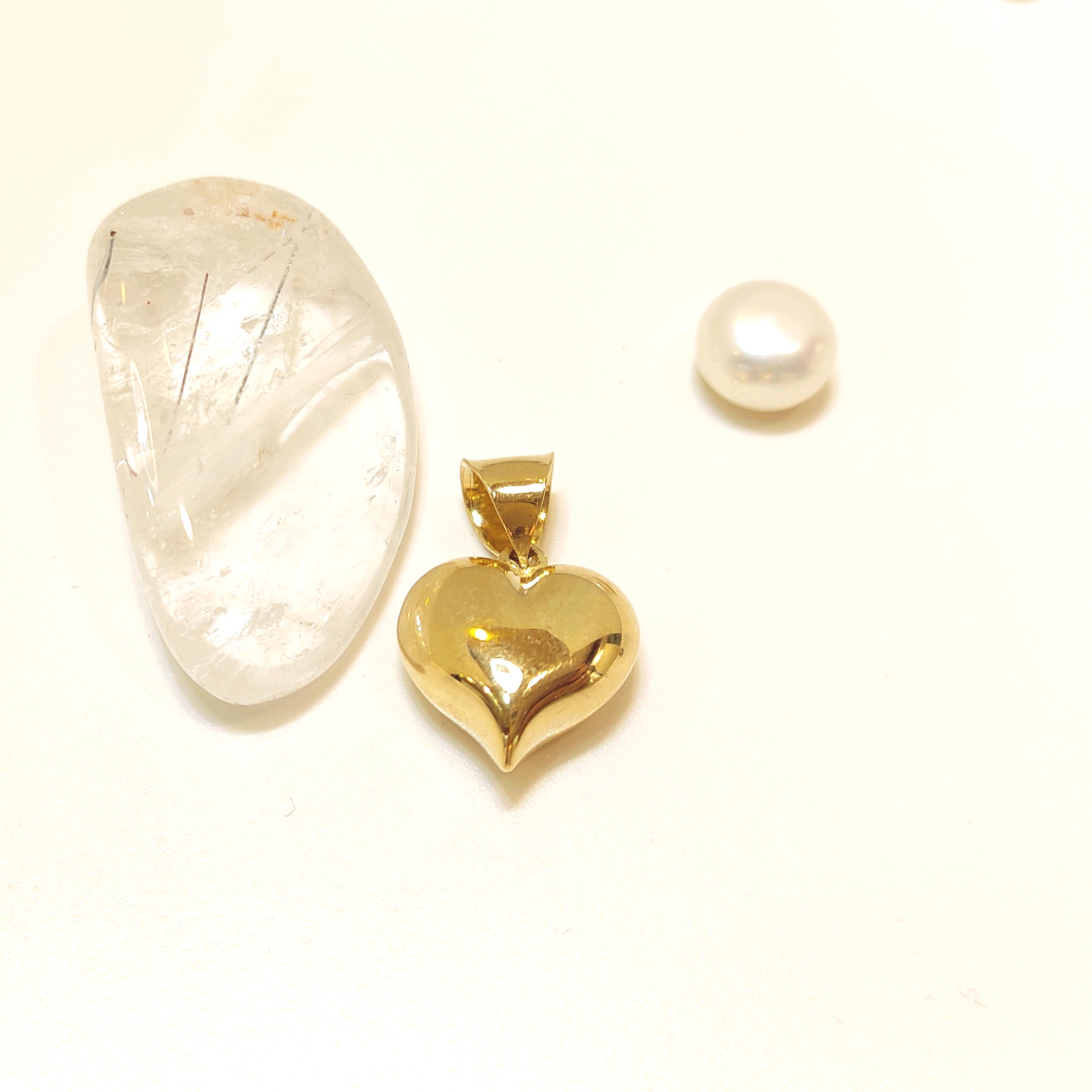 Kalpli Kolye Ucu 14 Ayar Altın  HD VİDEOLU