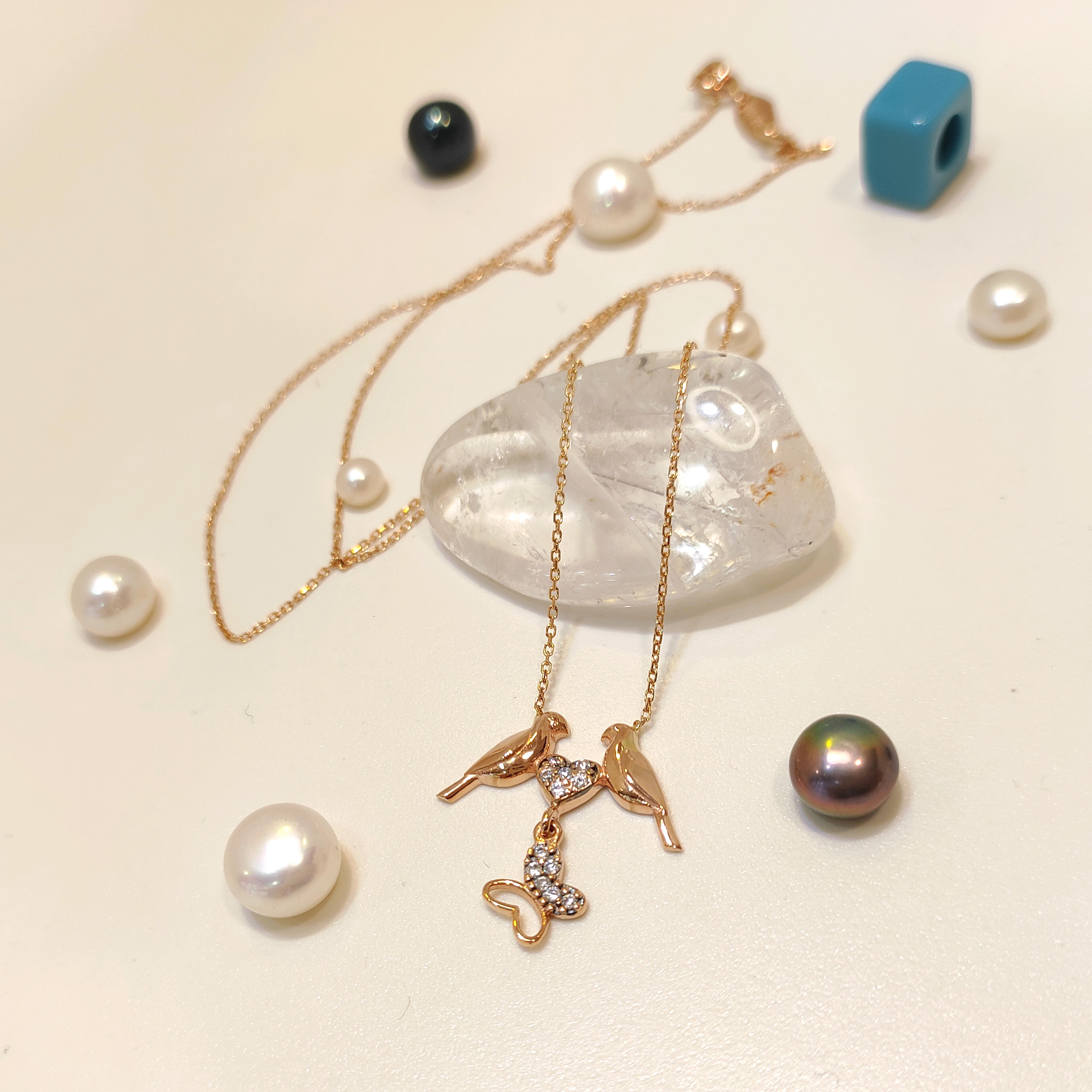 Kumrular Kolye 14 Ayar Altın  HD VİDEOLU