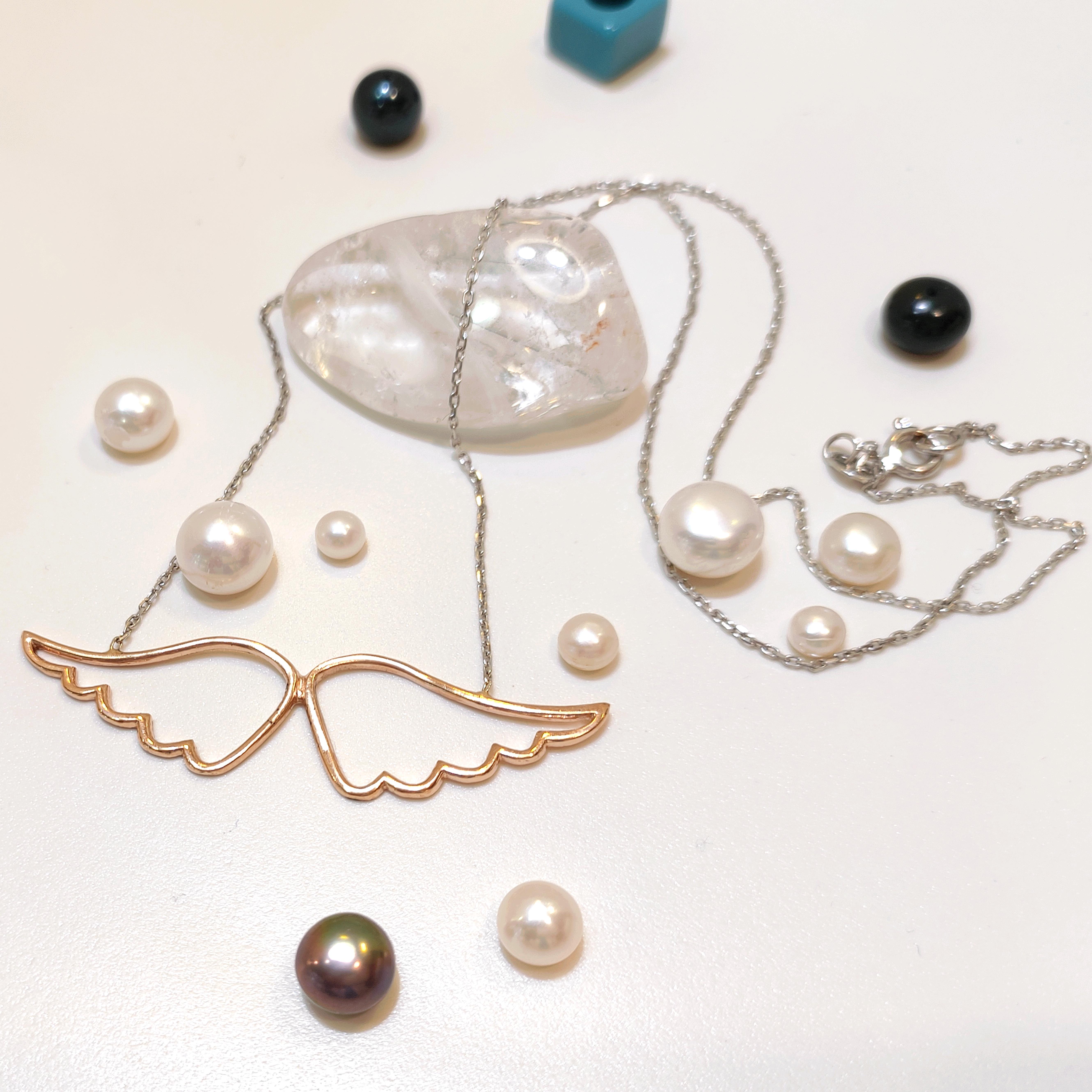 Melek Kanadı Kolye 14 Ayar Altın  HD VİDEOLU