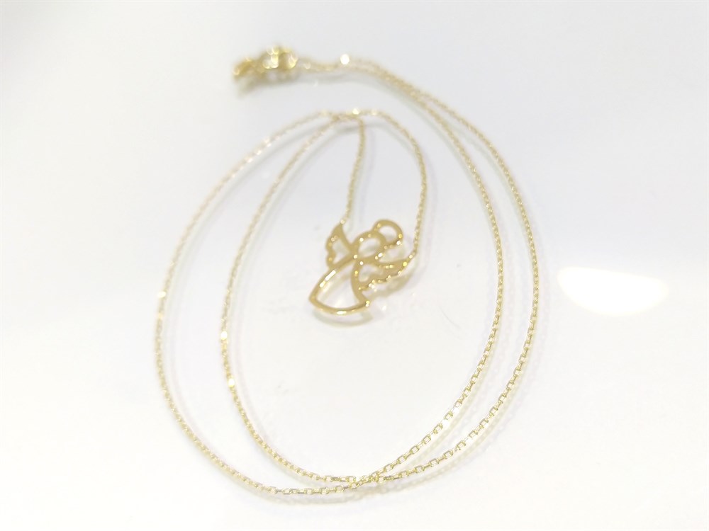 Melek Kolye 14 Ayar Altın