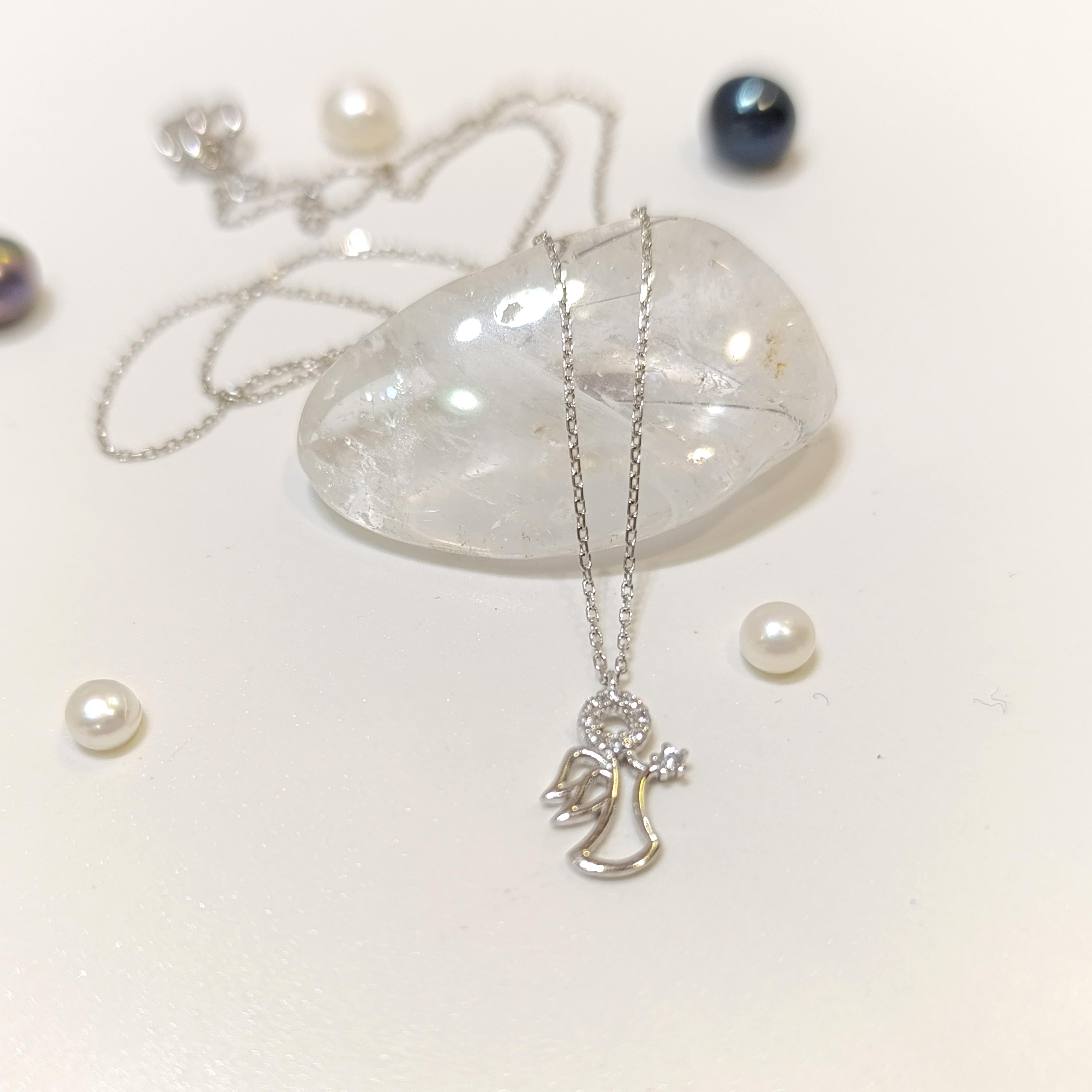 Melek Kolye 14 Ayar  Altın HD VİDEOLU