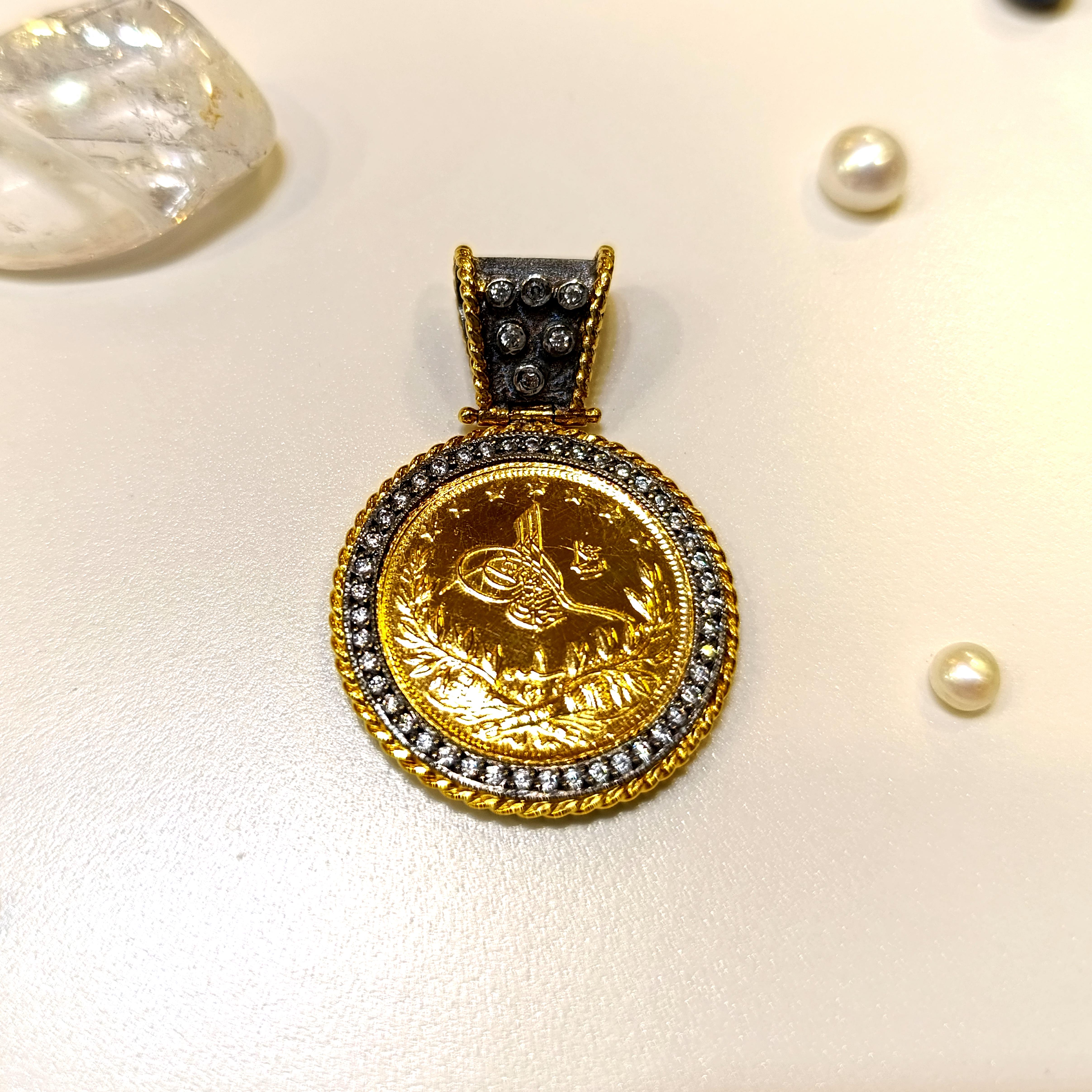 Reşat Tam Altın Kolye Ucu HD VİDEOLU