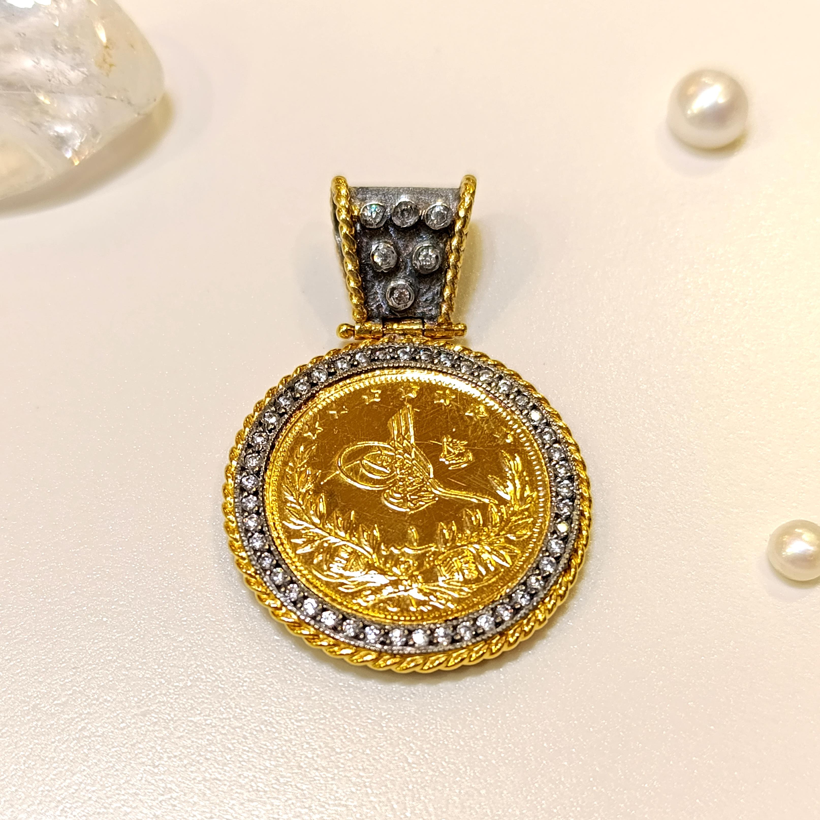 Reşat Tam Altın Kolye Ucu HD VİDEOLU