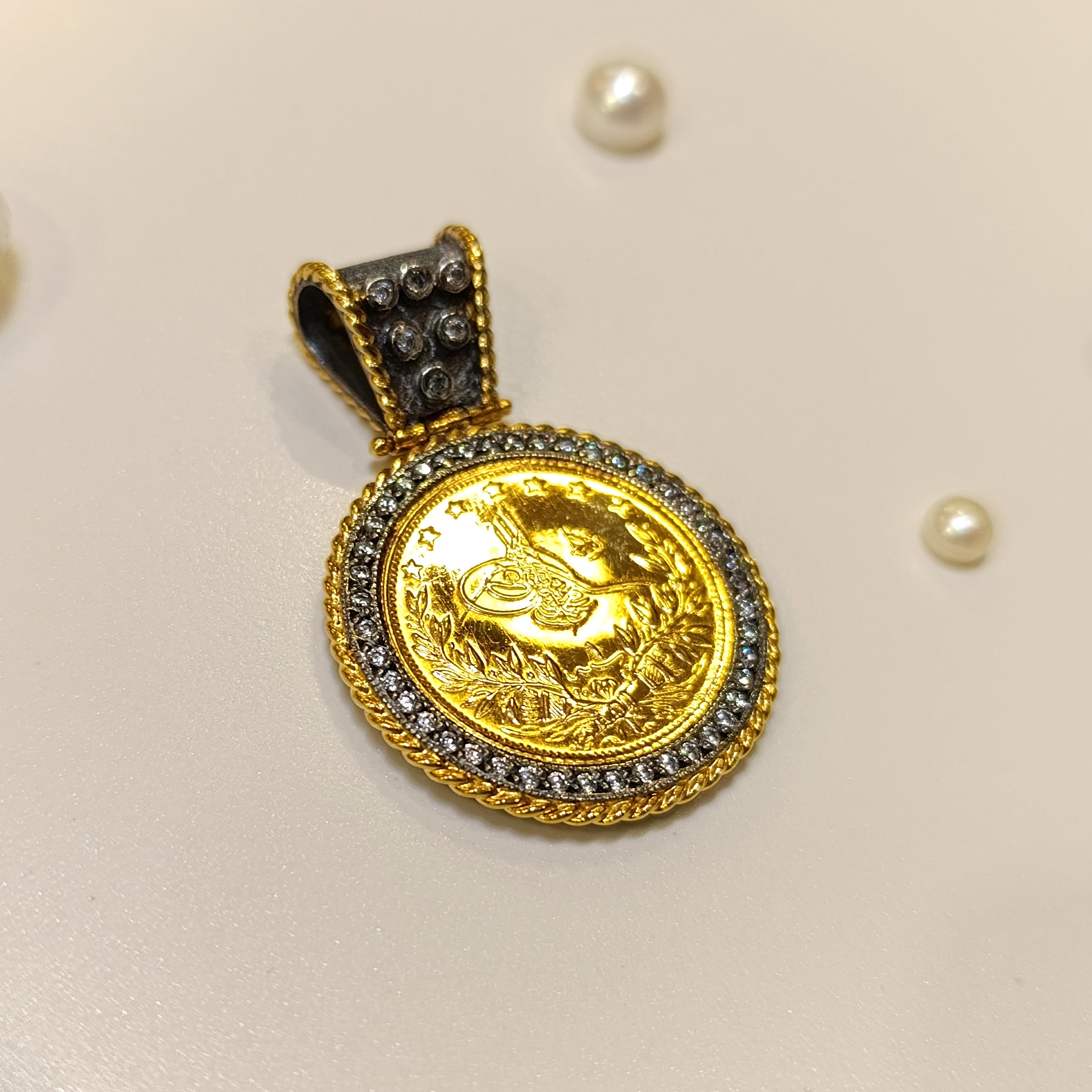 Reşat Tam Altın Kolye Ucu HD VİDEOLU