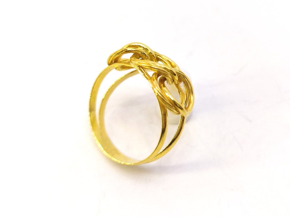 Saman Yolu Yüzük 22 Ayar Altın