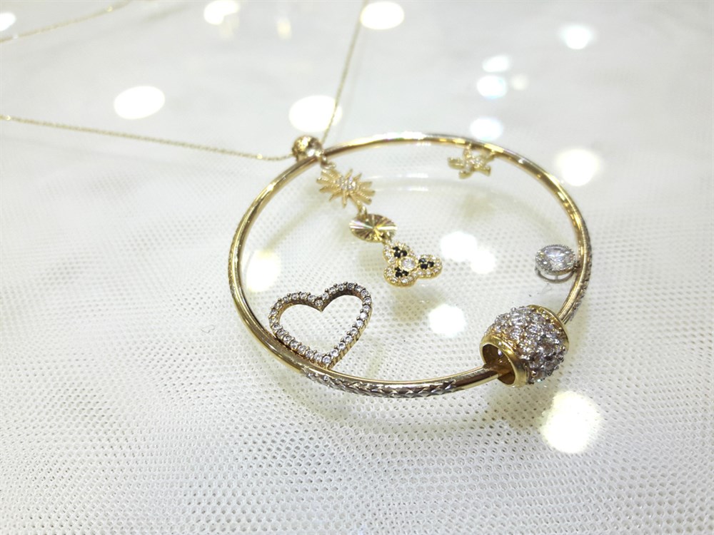 Şans Kolye 14 Ayar Altın