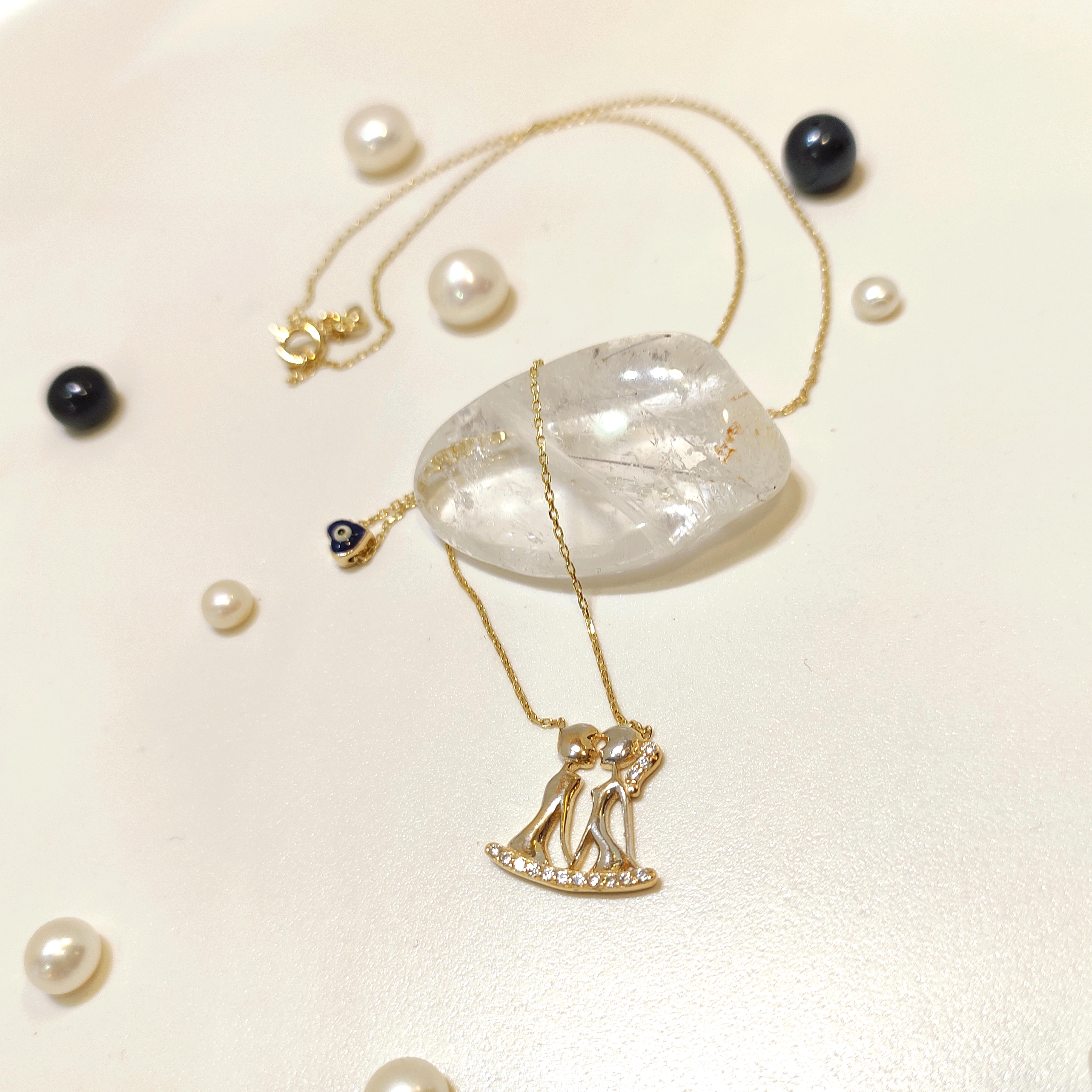 Sen ve Ben Kolye 14 Ayar Altın  HD VİDEOLU