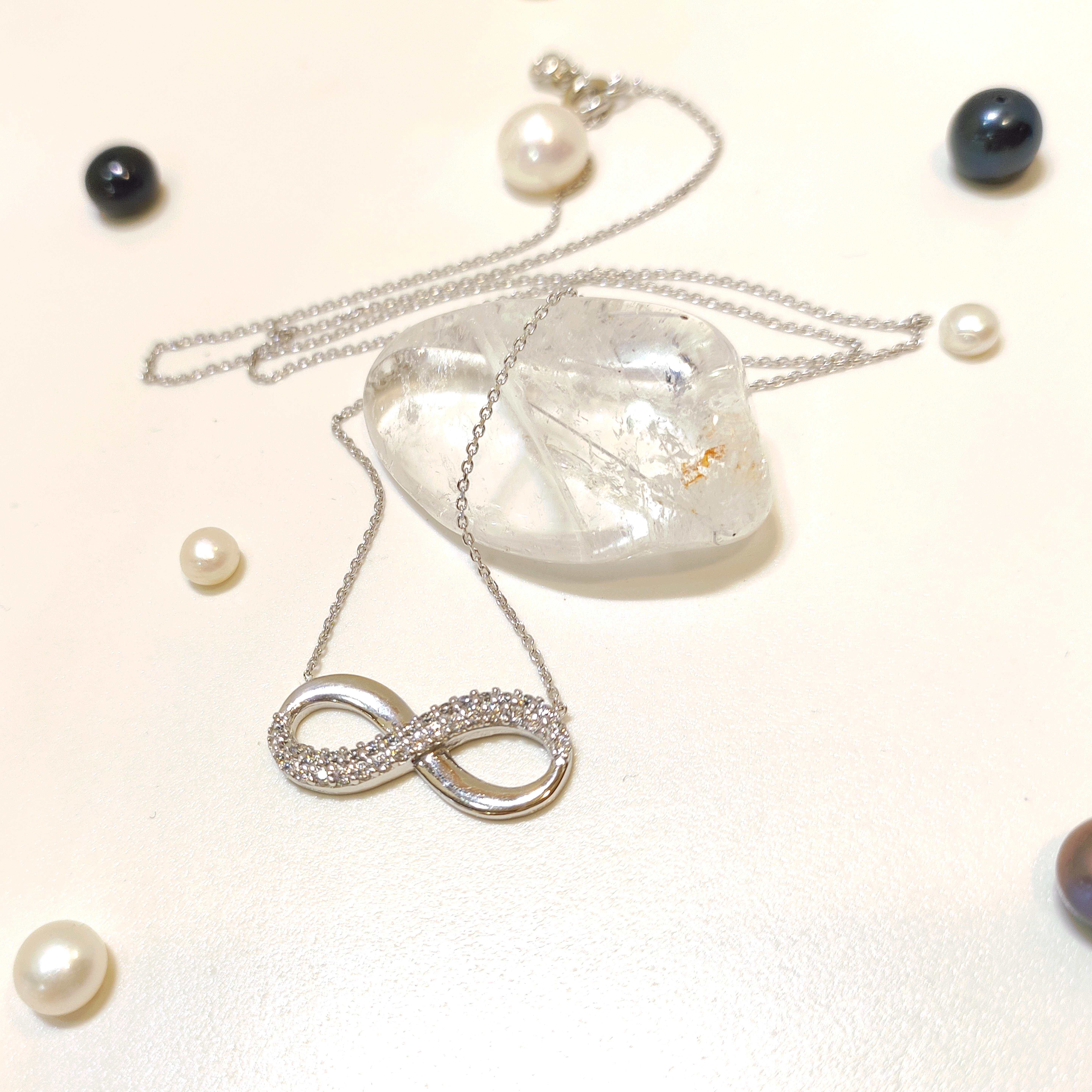 Sonsuzluk Kolye 14 Ayar Altın  HD VİDEOLU