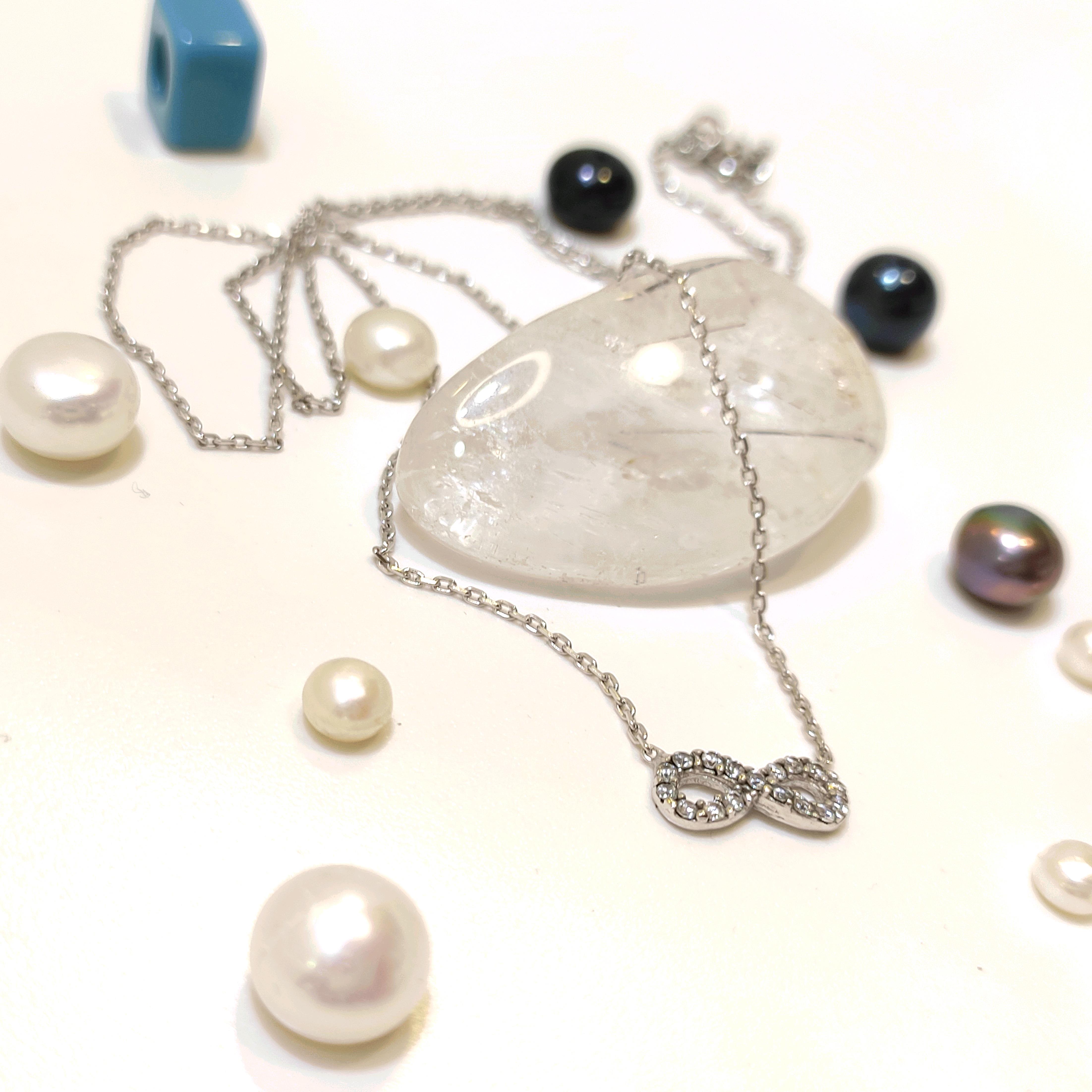 Sonsuzluk Kolye 14 Ayar Altın  HD VİDEOLU