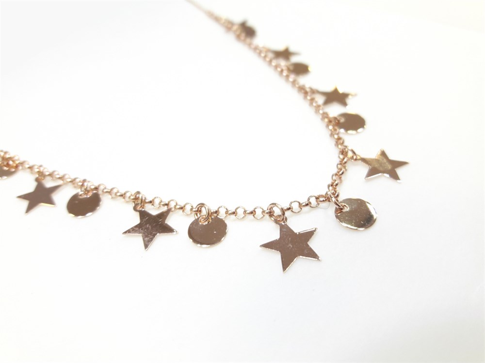 Yıldız Şans Charm Kolye 14 Ayar Altın