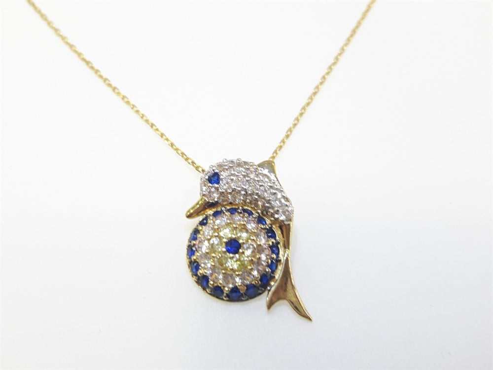 Yunus Kolye 14 Ayar Altın