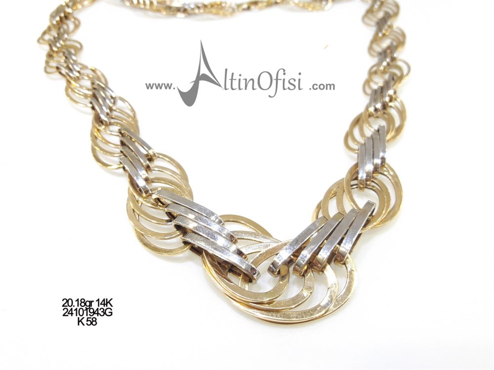 Zincir Gerdanlık 14 Ayar Altın