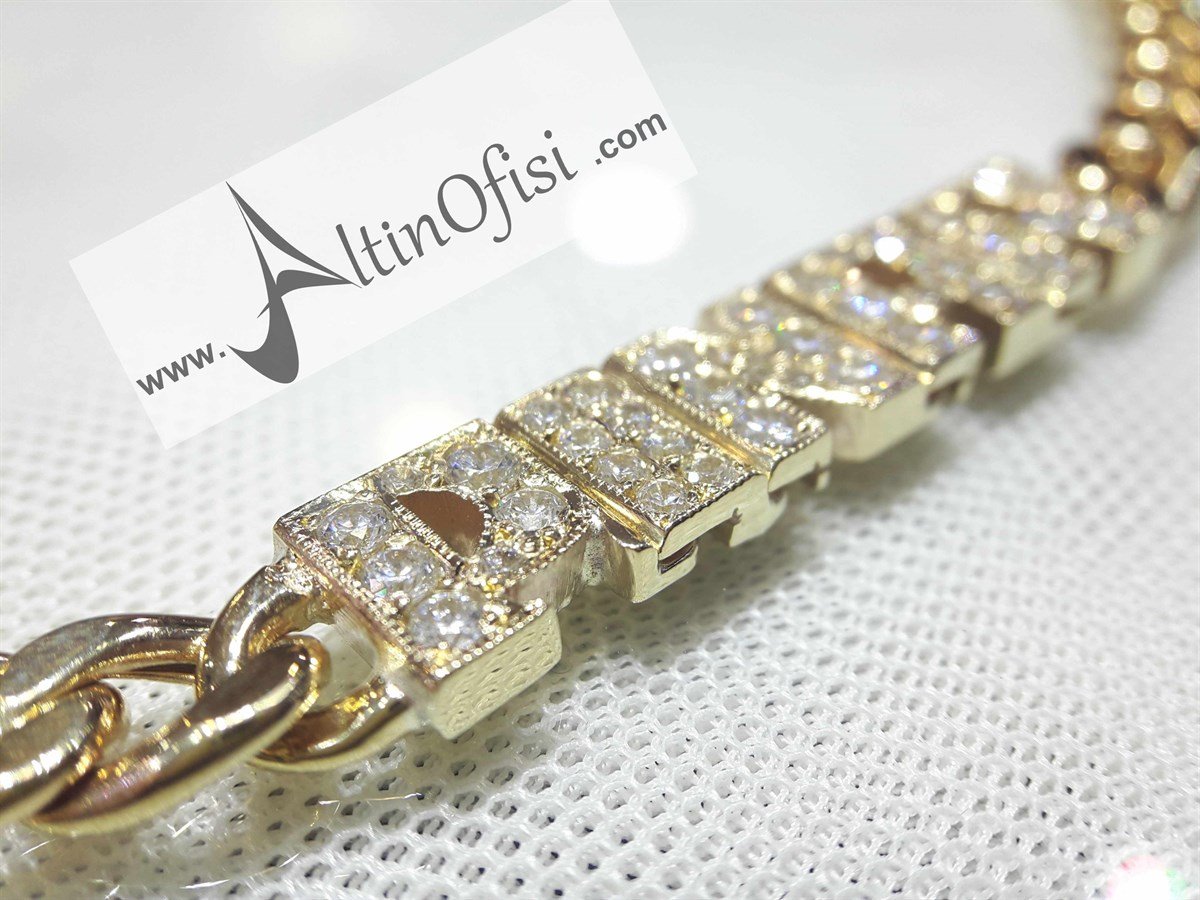 İsim Künye 14 ayar Altın