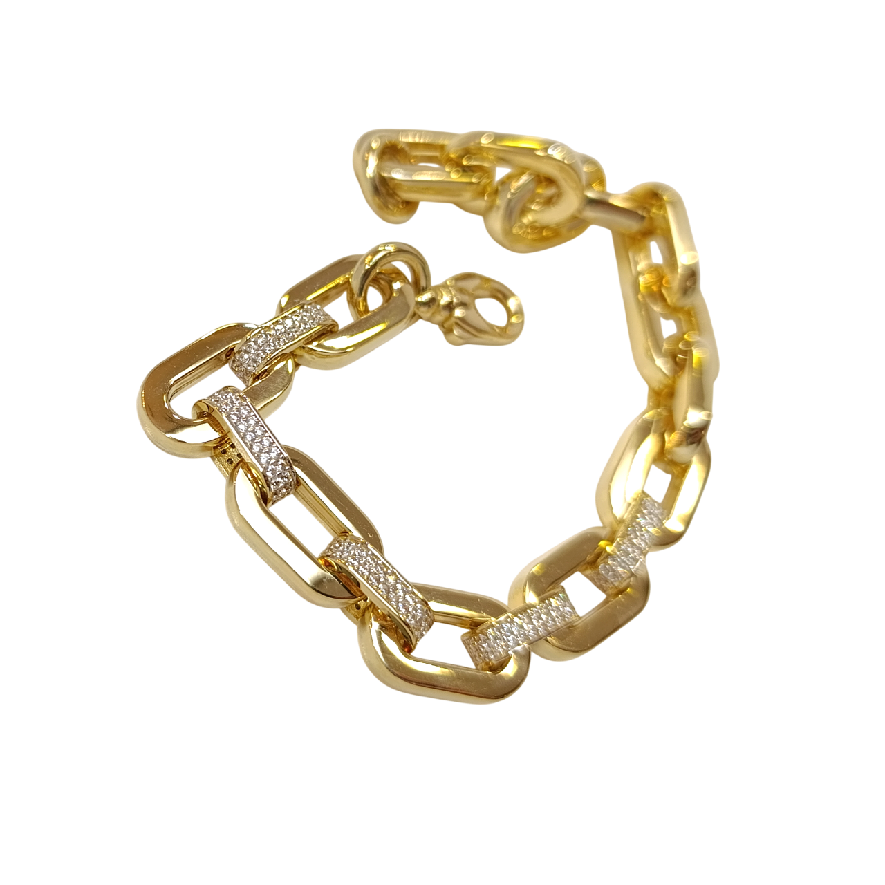 Bileklik Künye 14 Ayar Altın HD VİDEOLU