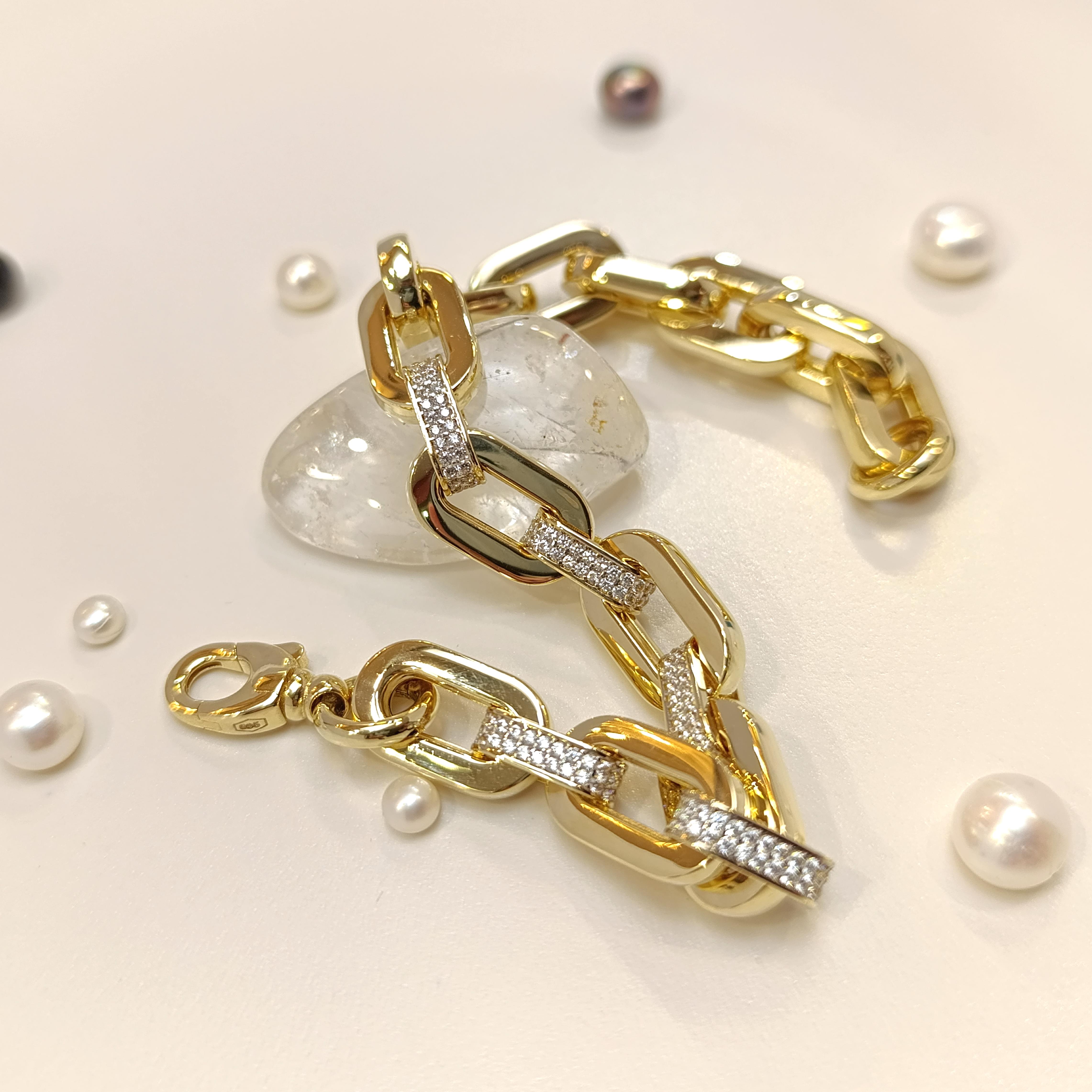 Bileklik Künye 14 Ayar Altın HD VİDEOLU