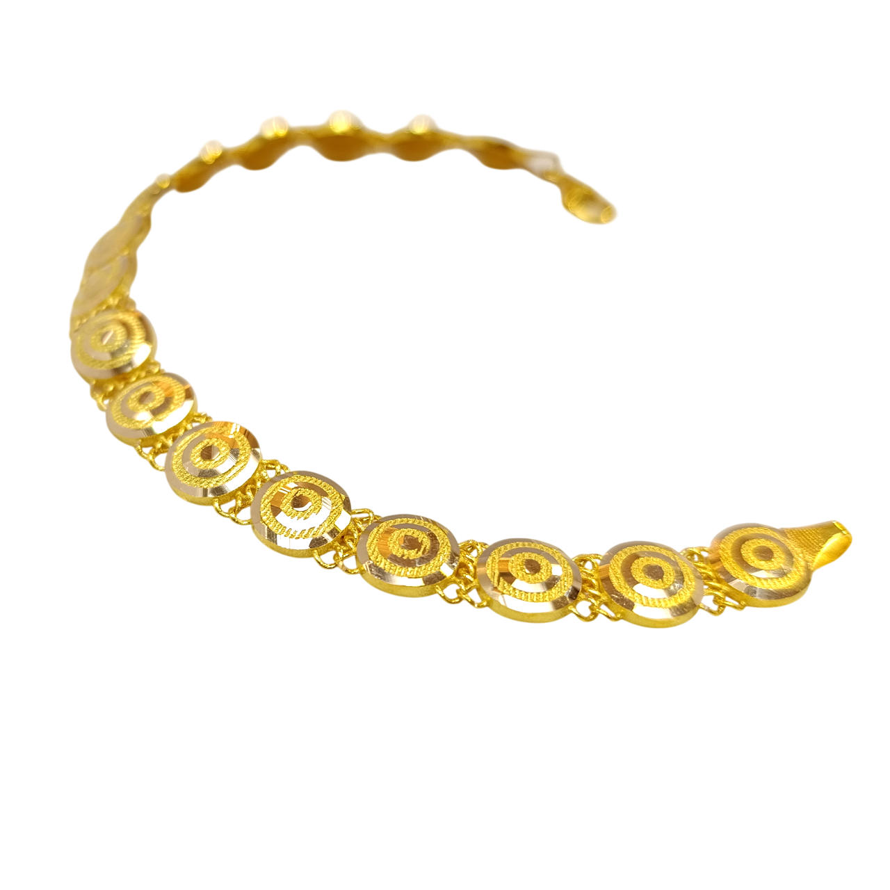 Bileklik Künye 14 Ayar Altın HD VİDEOLU