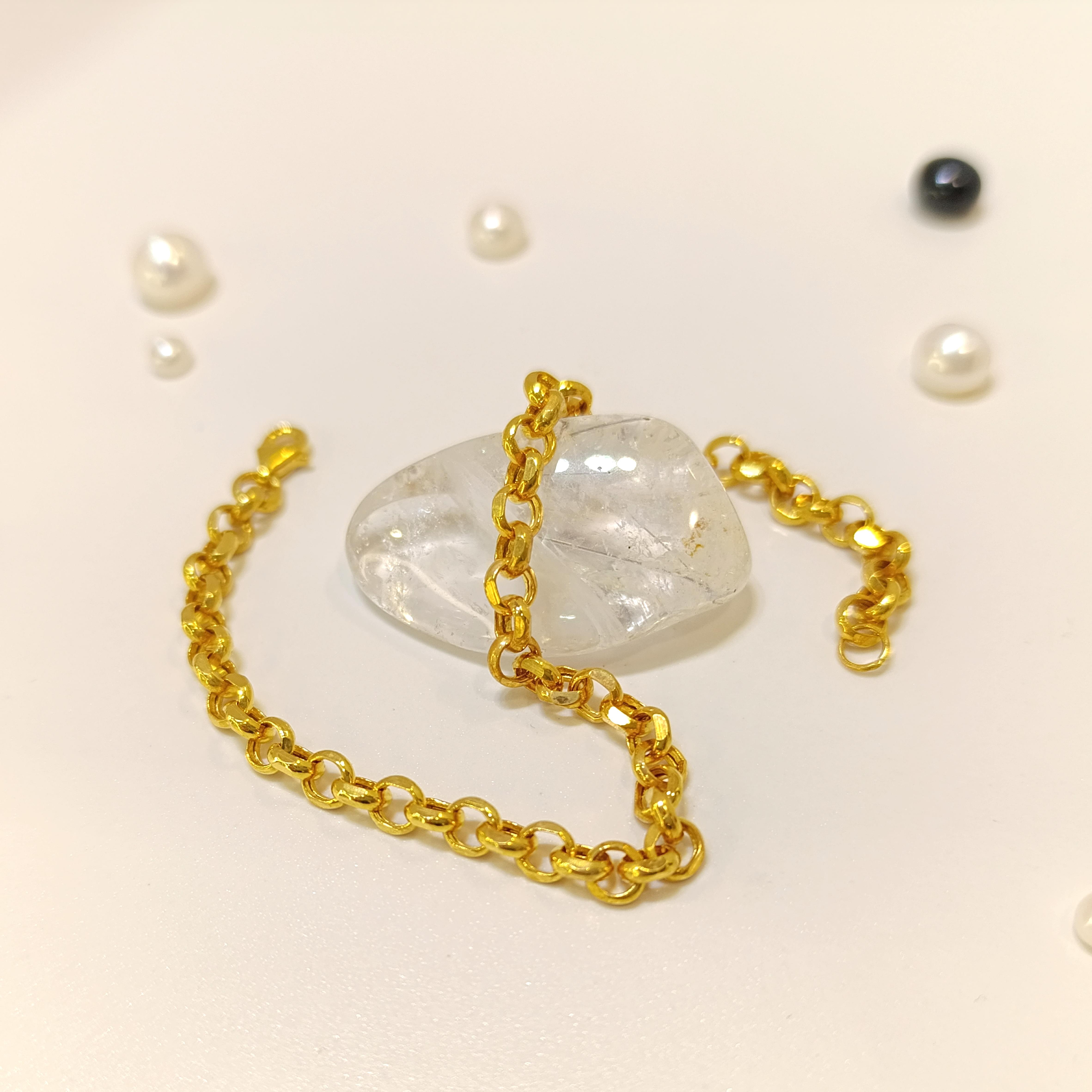 Doç Bileklik Künye 14 Ayar Altın HD VİDEOLU