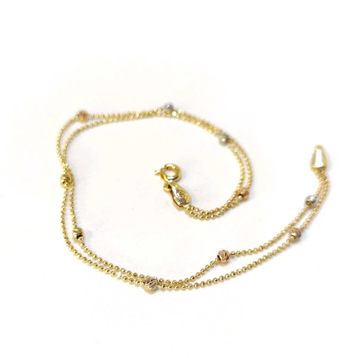 Dorika Toplu Bileklik Künye 14 Ayar Altın 4K VİDEOLU