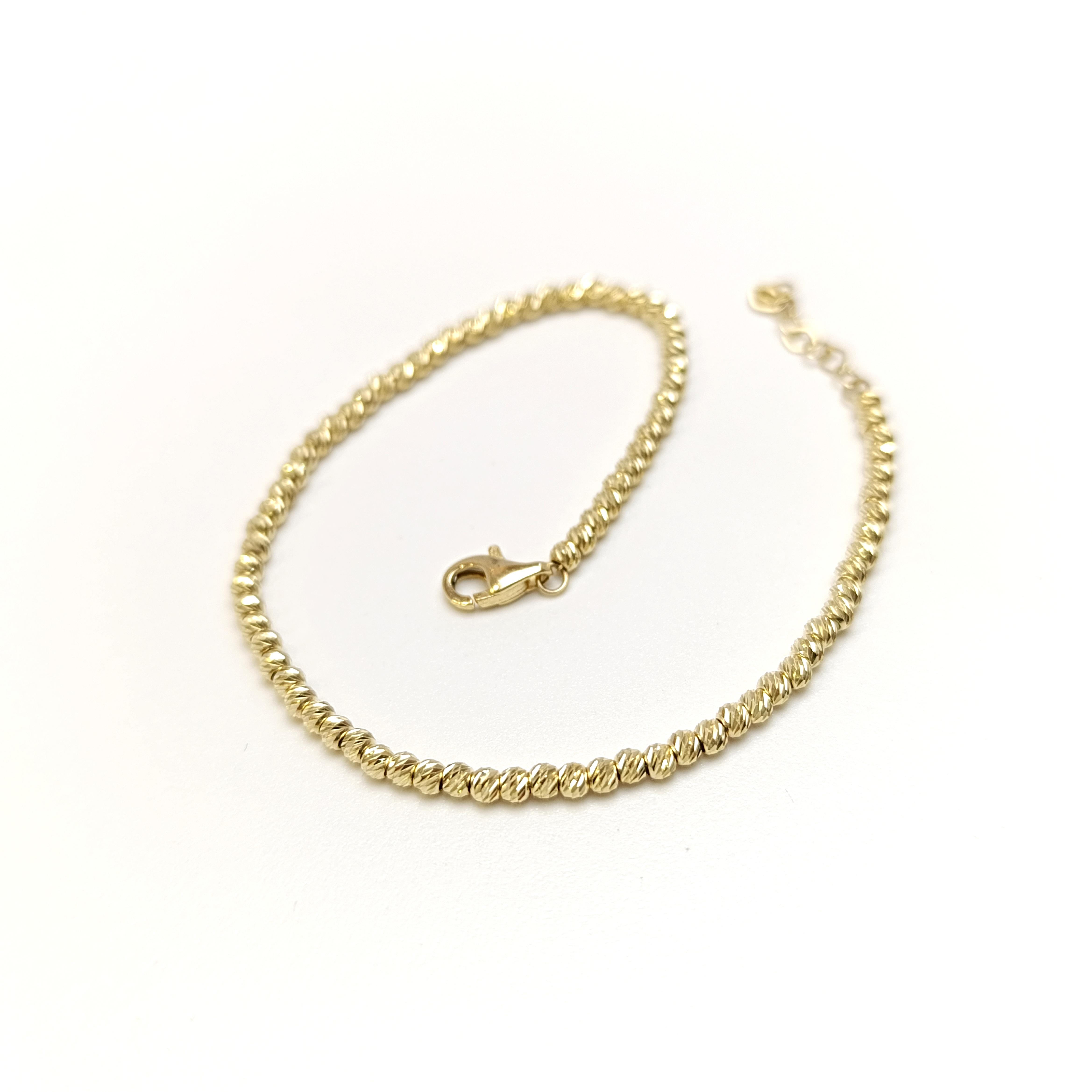 Dorika Toplu Bileklik Künye 14 Ayar Altın HD VİDEOLU