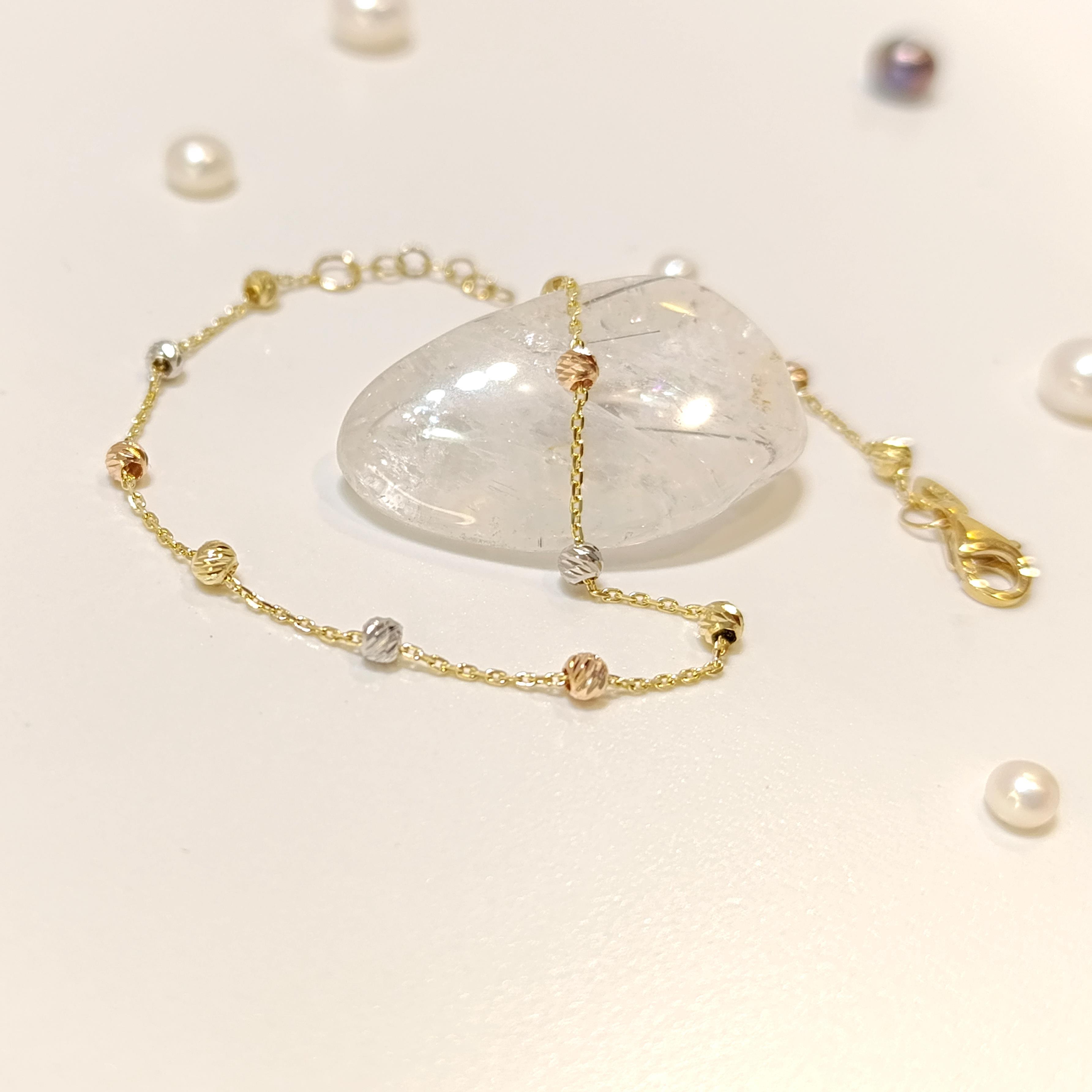 Dorika toplu Forse Zincirli Bileklik Künye 14 Ayar Altın HD VİDEOLU