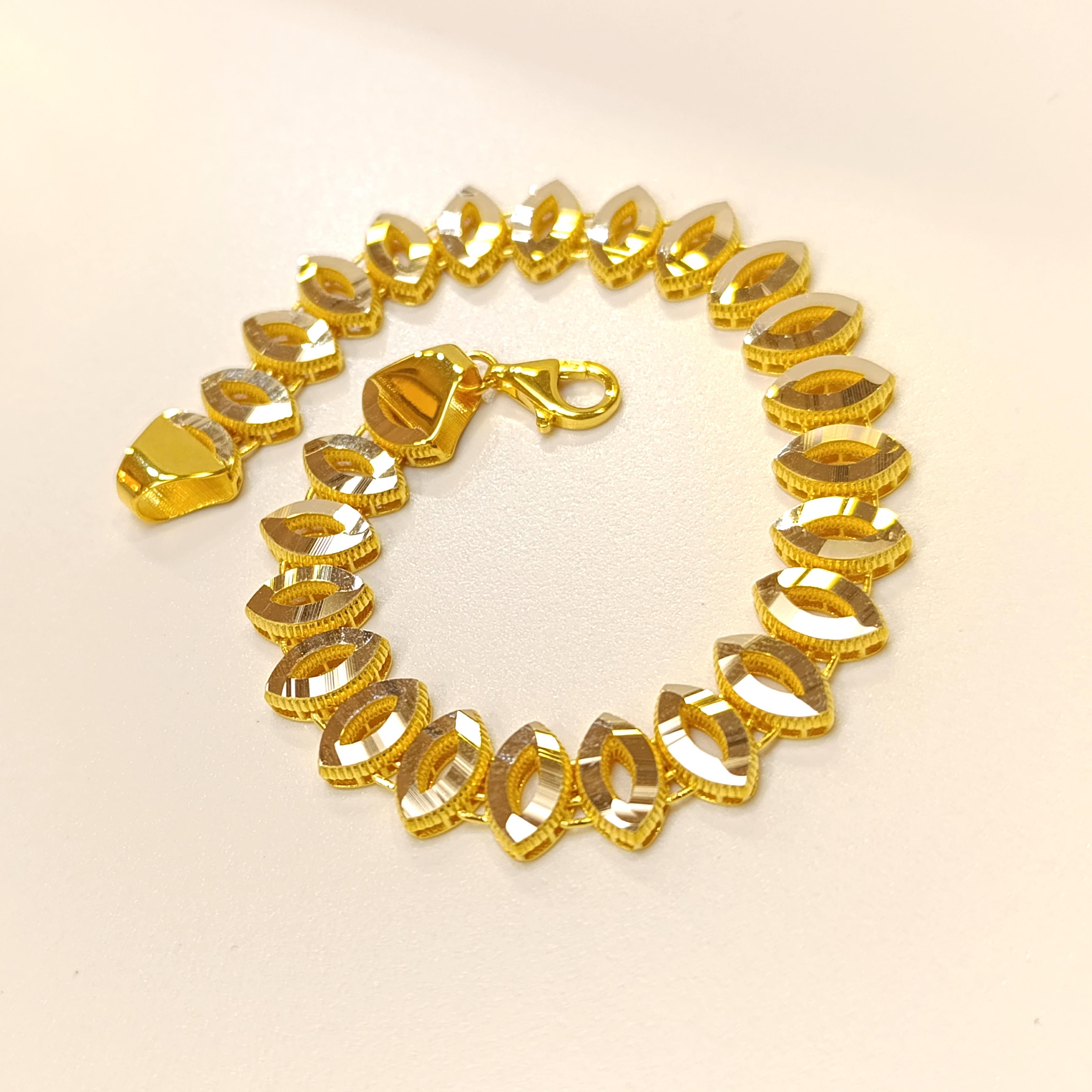 Göz Mekik Bileklik Künye 14 Ayar Altın HD VİDEOLU