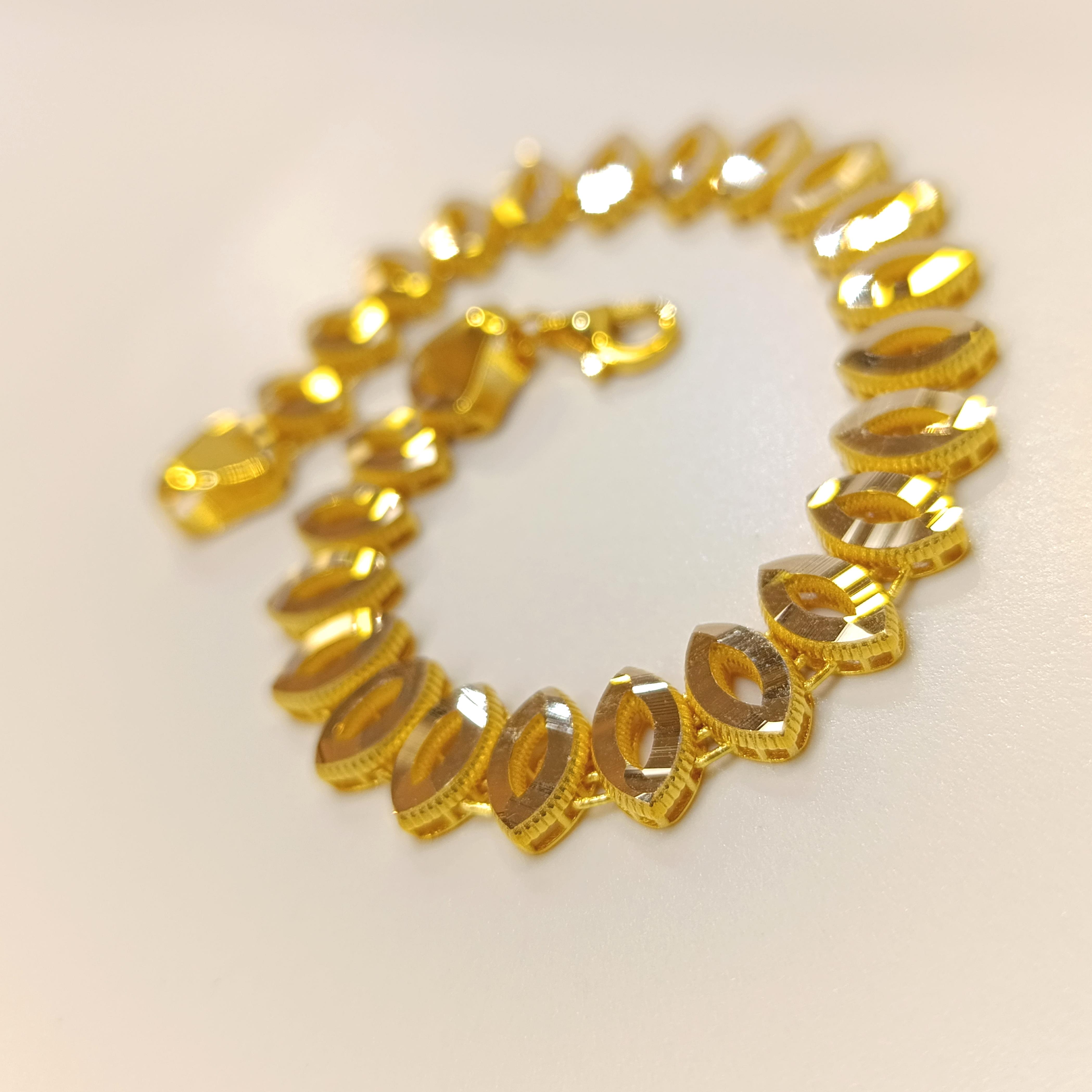 Göz Mekik Bileklik Künye 14 Ayar Altın HD VİDEOLU